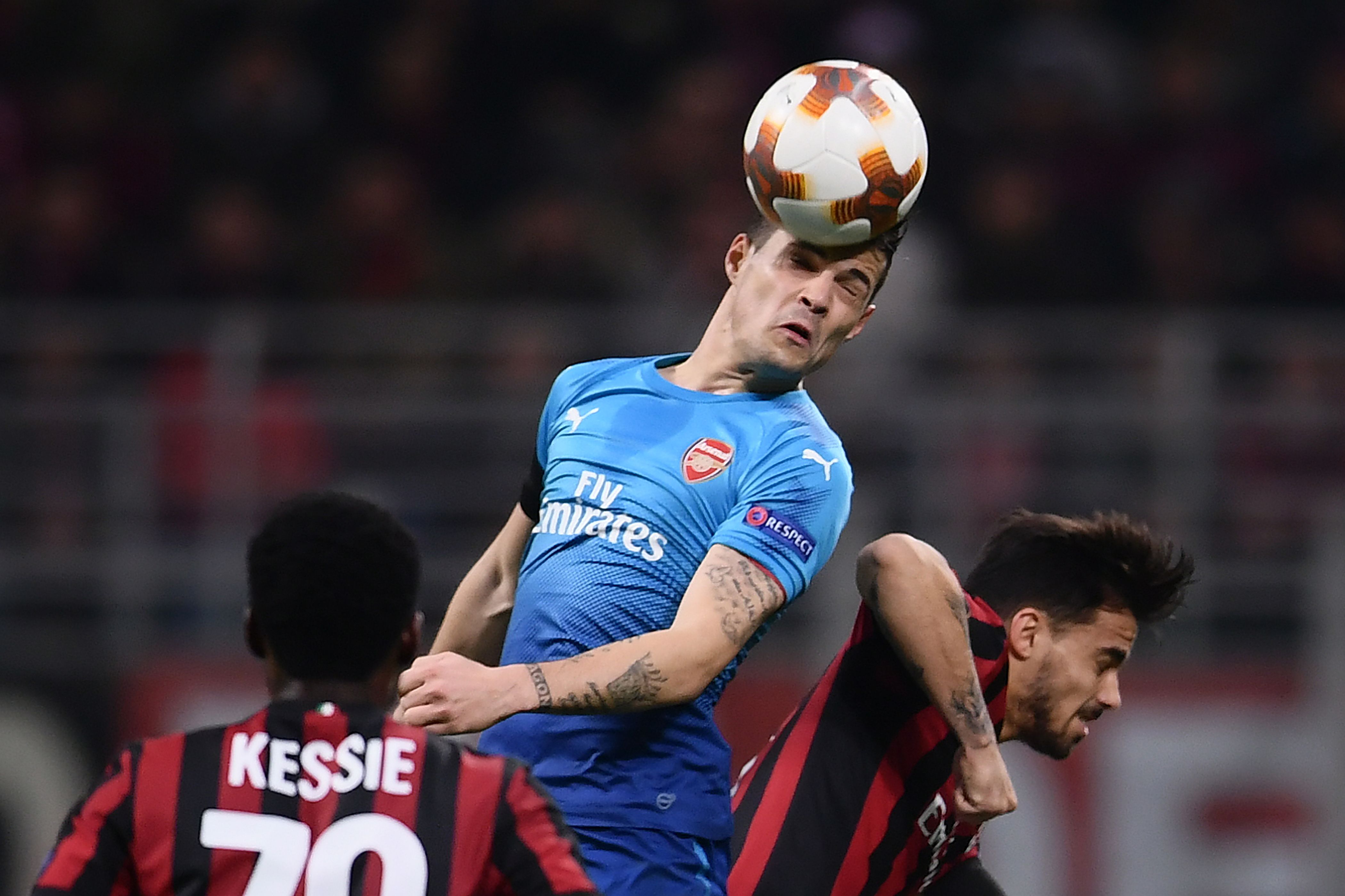 AC Milan vs Granit Xhaka