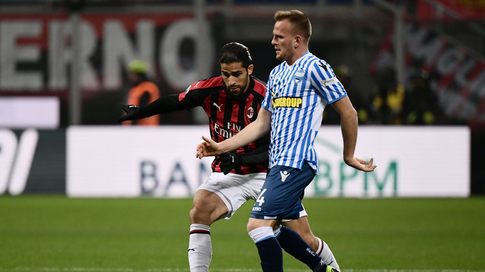 Lorenzo Dickmann Milan SPAL Serie A