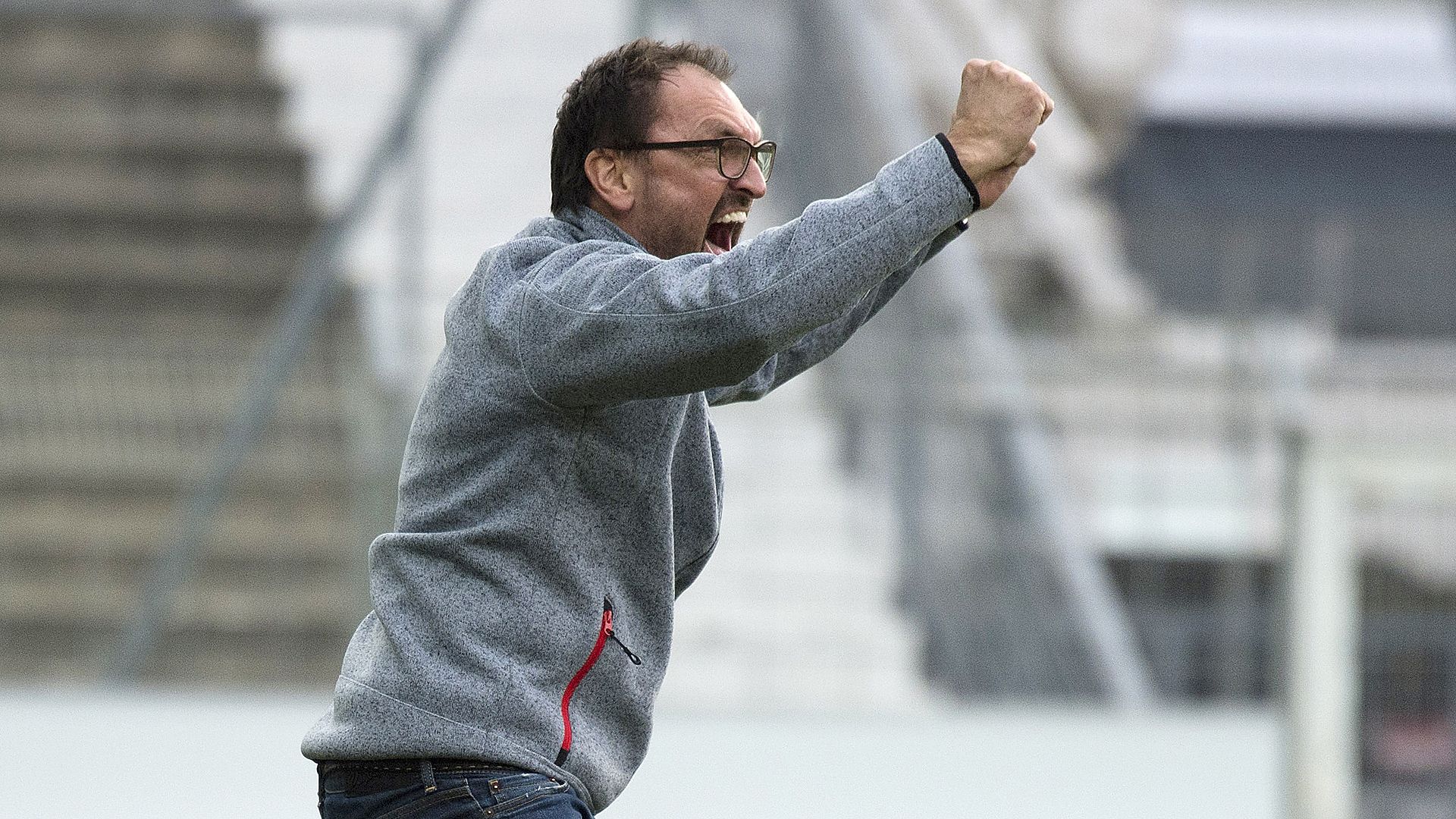 Claus-Dieter Wollitz Energie Cottbus VfB Stuttgart II