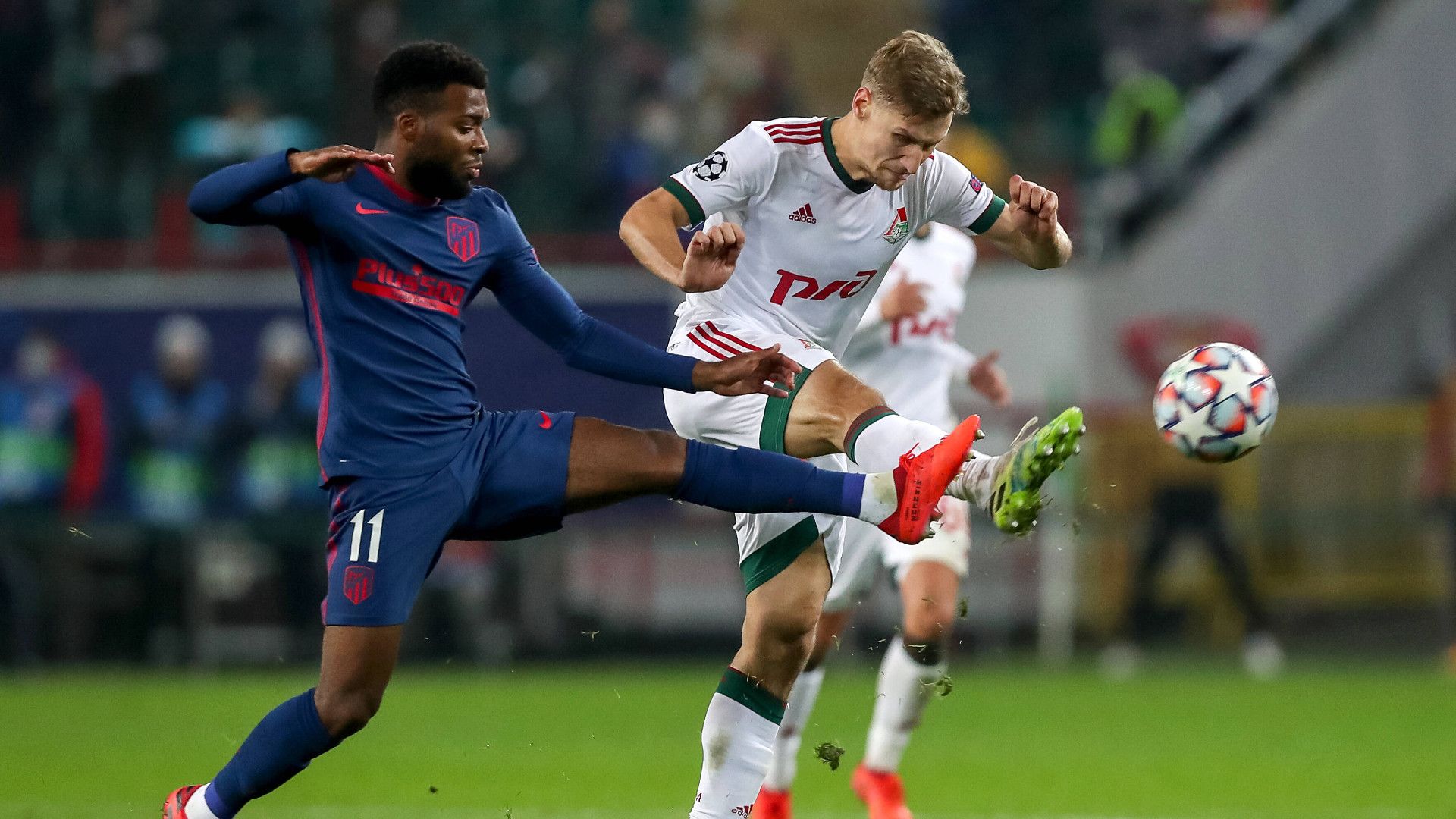 Thomas Lemar_Atletico Madrid vs. Lok Moscow_Champions League_03112020_ITAR-TASS