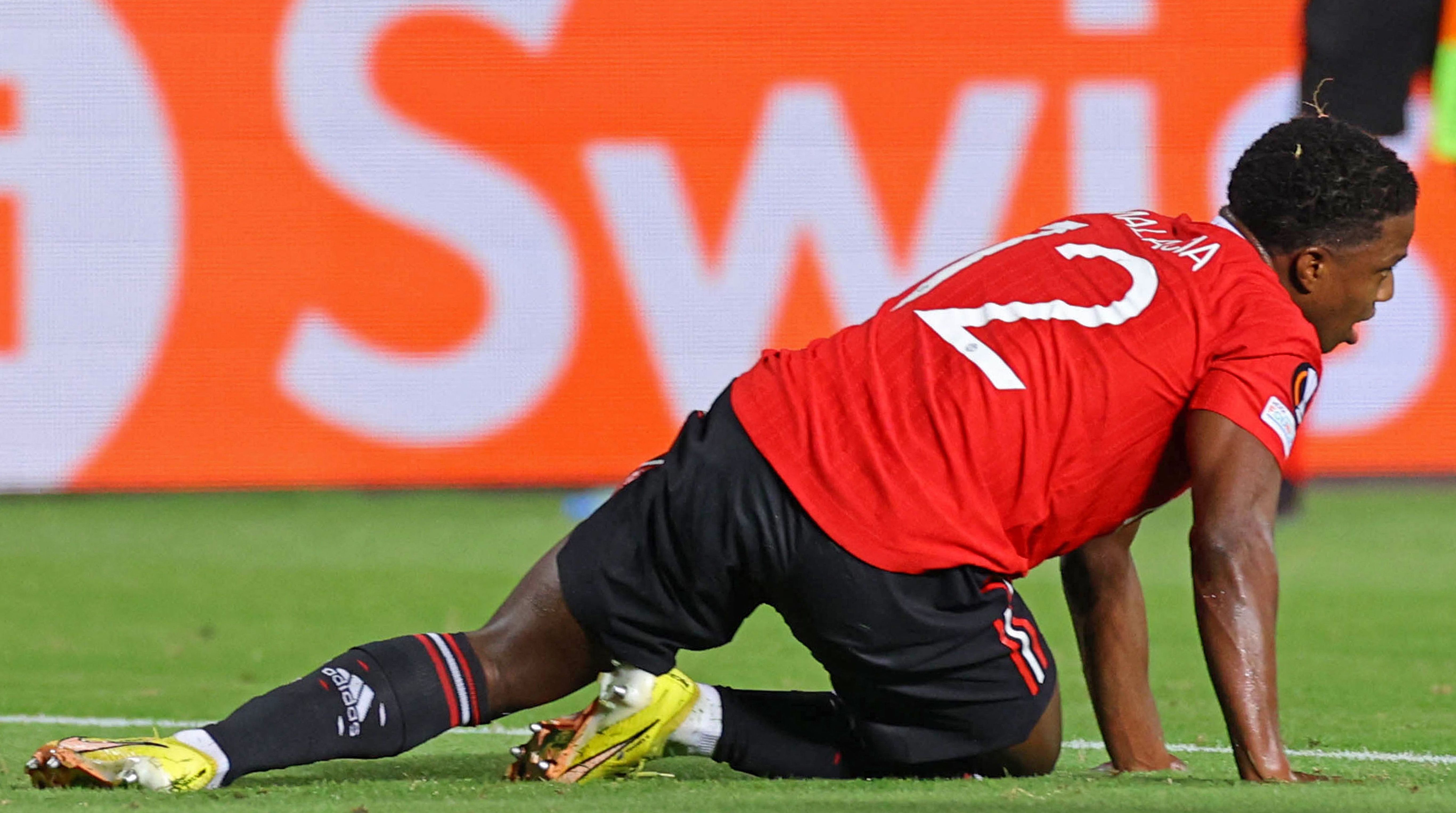 Tyrell Malacia Manchester United Omonia Nicosia 2022-23