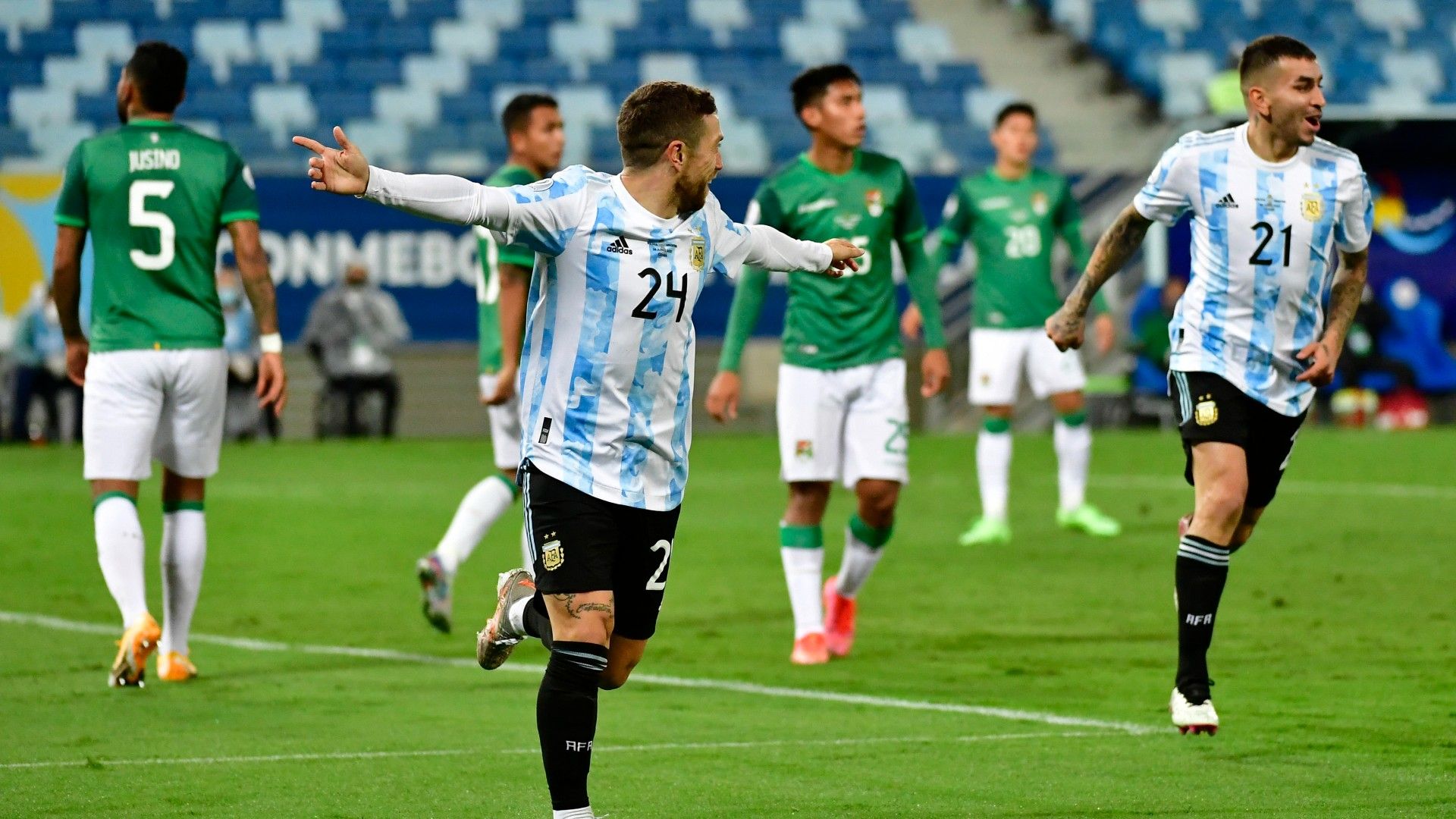 Alejandro Papu Gomez Argentina Bolivia Copa America 28062021