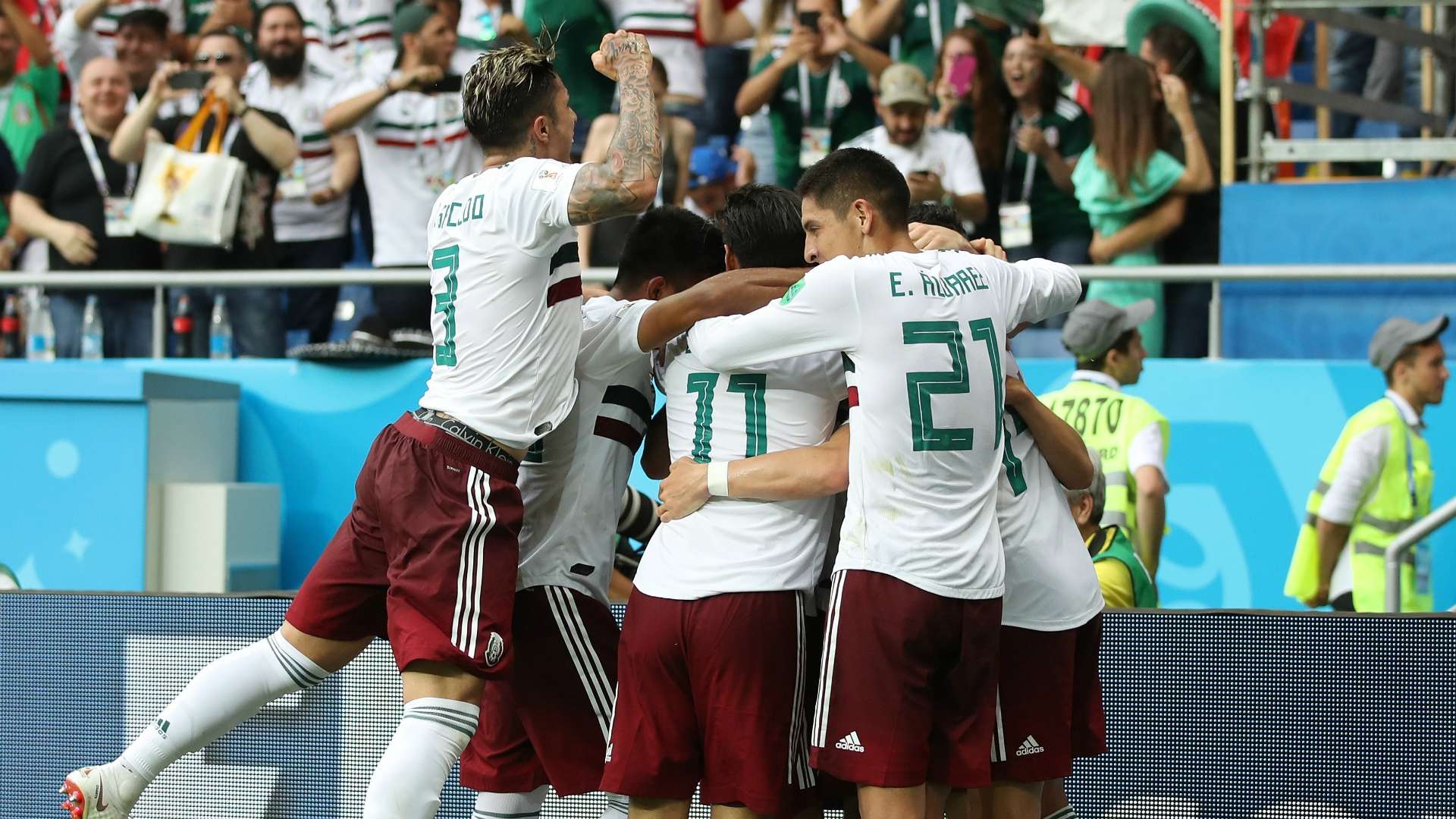 México Corea WC 2018