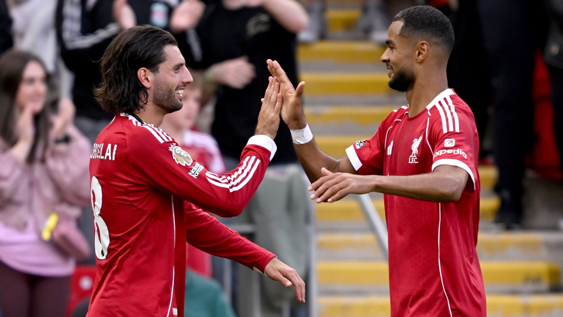 Dominik Szoboszlai Liverpool Arsenal 2025-26 Premier League