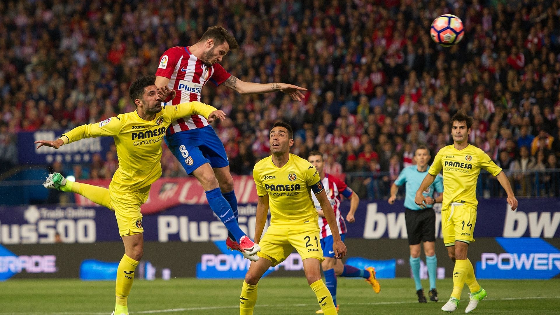 Saul Niguez Atletico Madrid Villarreal La Liga