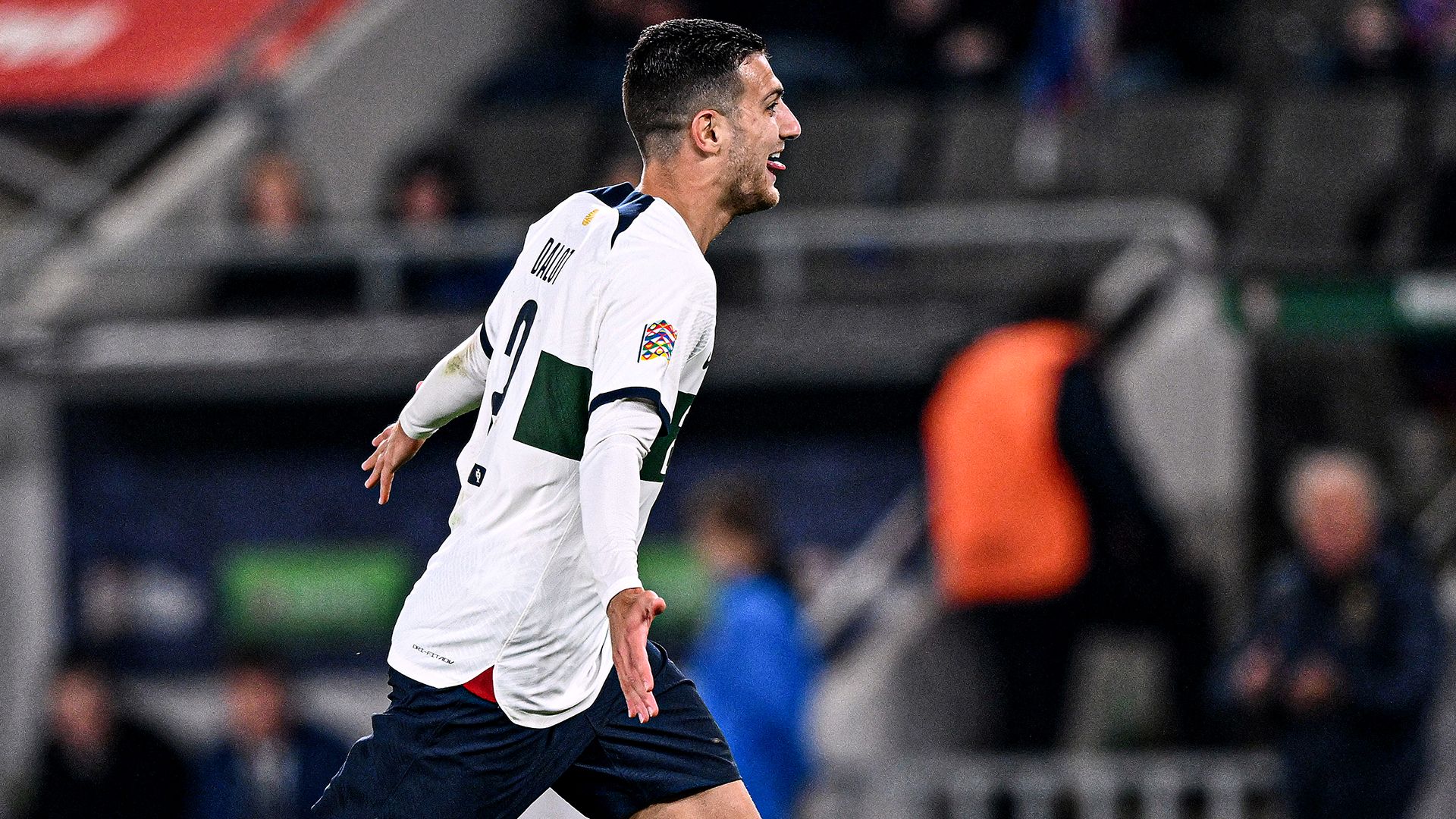 Diogo Dalot Portugal Czech 2022