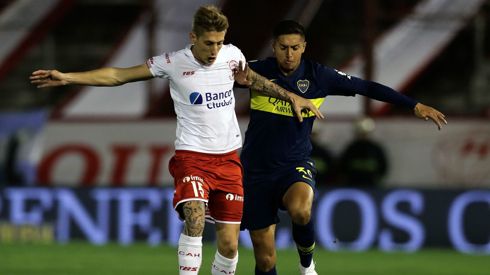 Ivan Rossi Agustin Almendra Huracan Boca Superliga 26082018