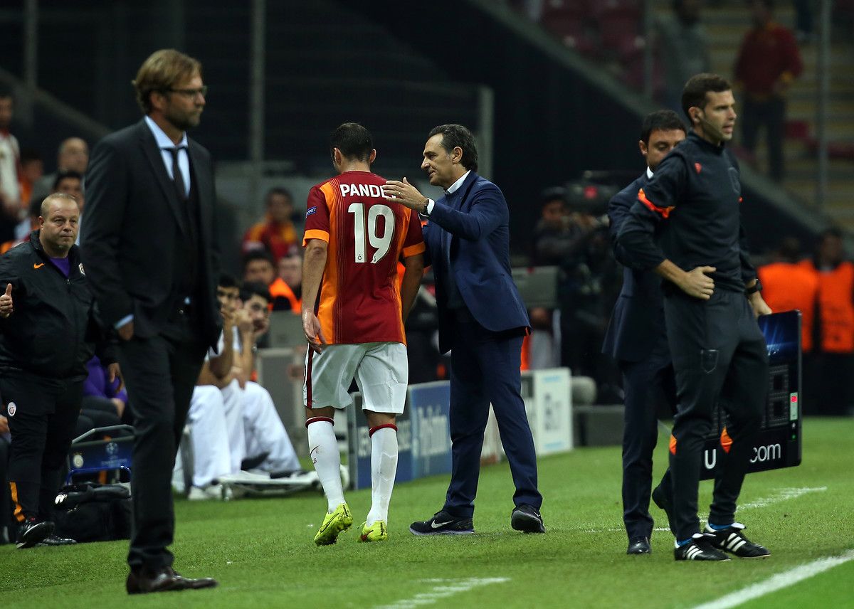 Jurgen Klopp Goran Pandev Cesare Prandelli Galatasaray Borussia Dortmund 10/22/14