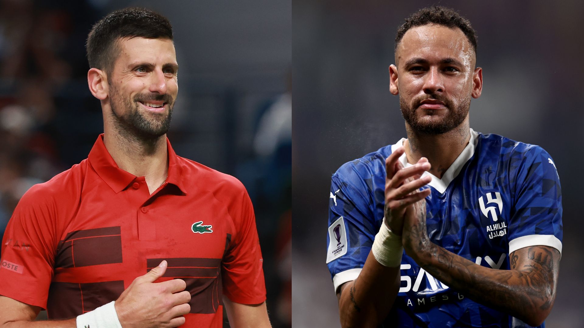 Novak Djokovic Neymar