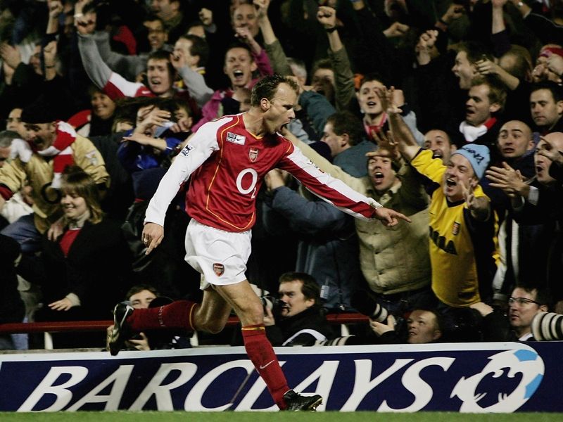 Dennis Bergkamp of Arsenal 03182014