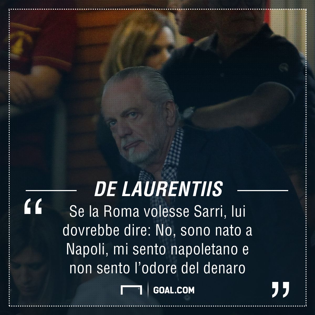 PS De Laurentiis su Sarri
