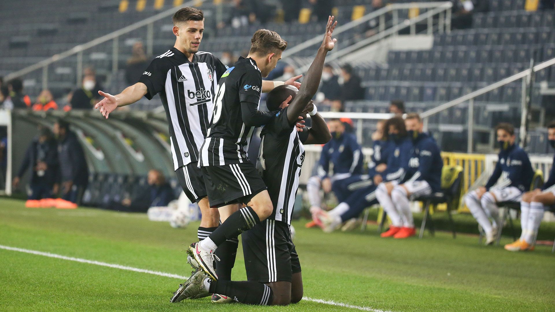 Aboubakar Goal Celebration Besiktas