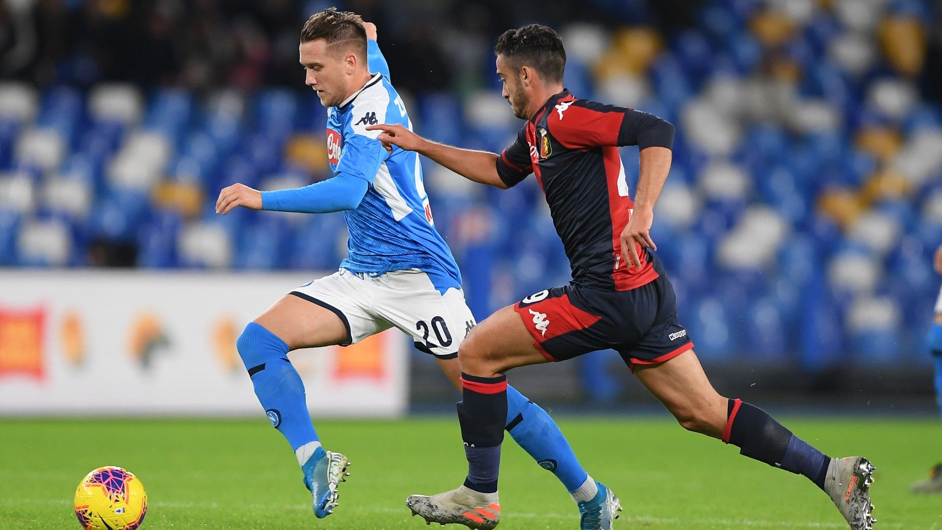 Zielinski - Napoli Genoa