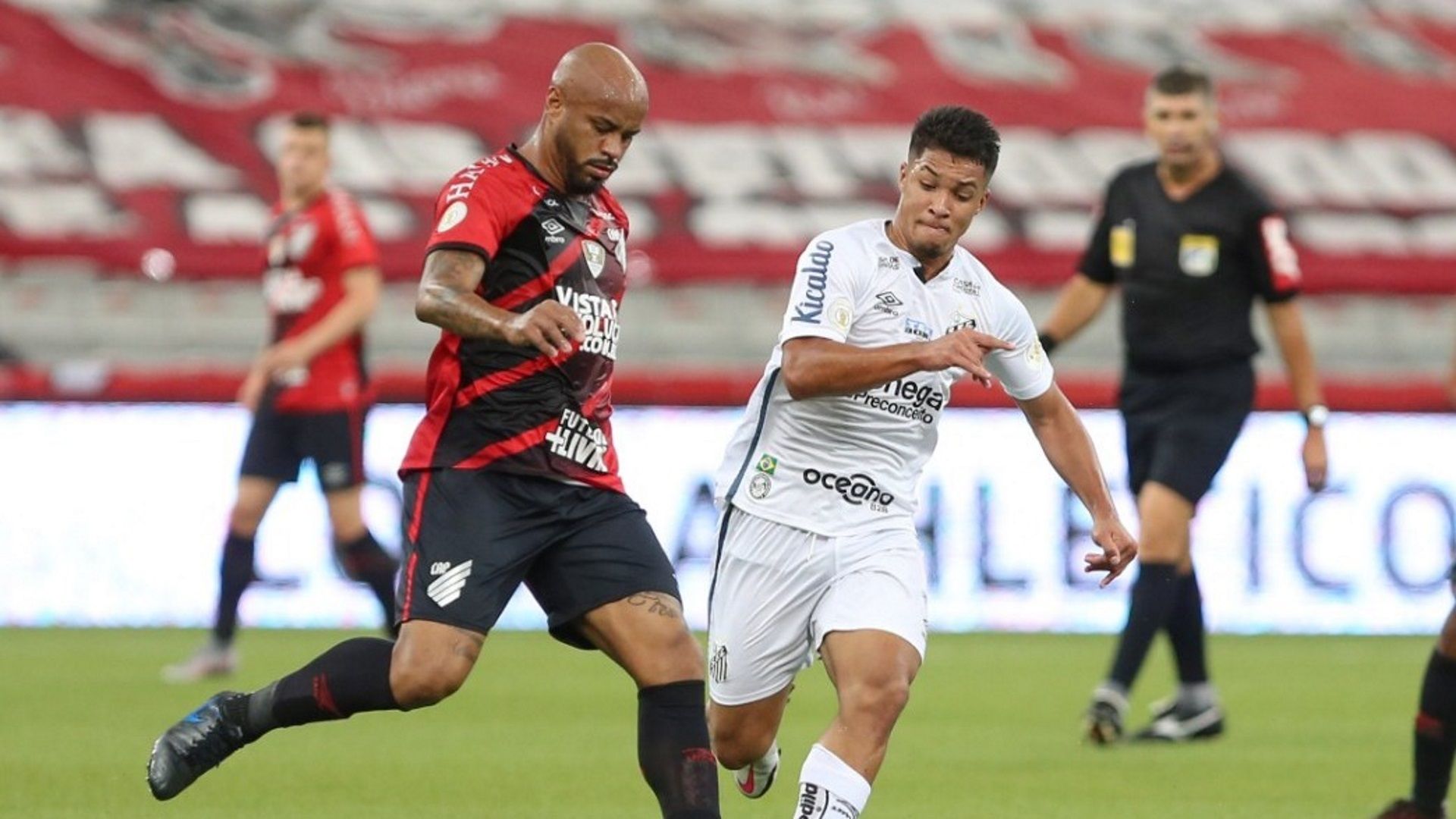 Athletico-PR Santos Brasileirão 21 11 2020