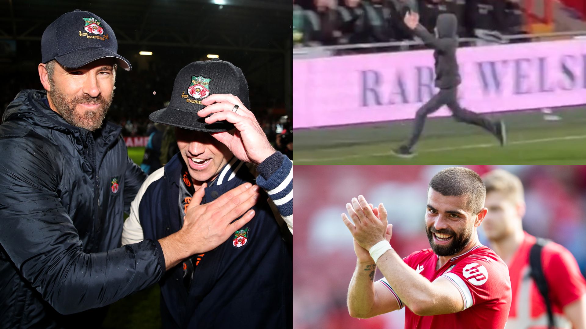 Wrexham pitch invader Newport