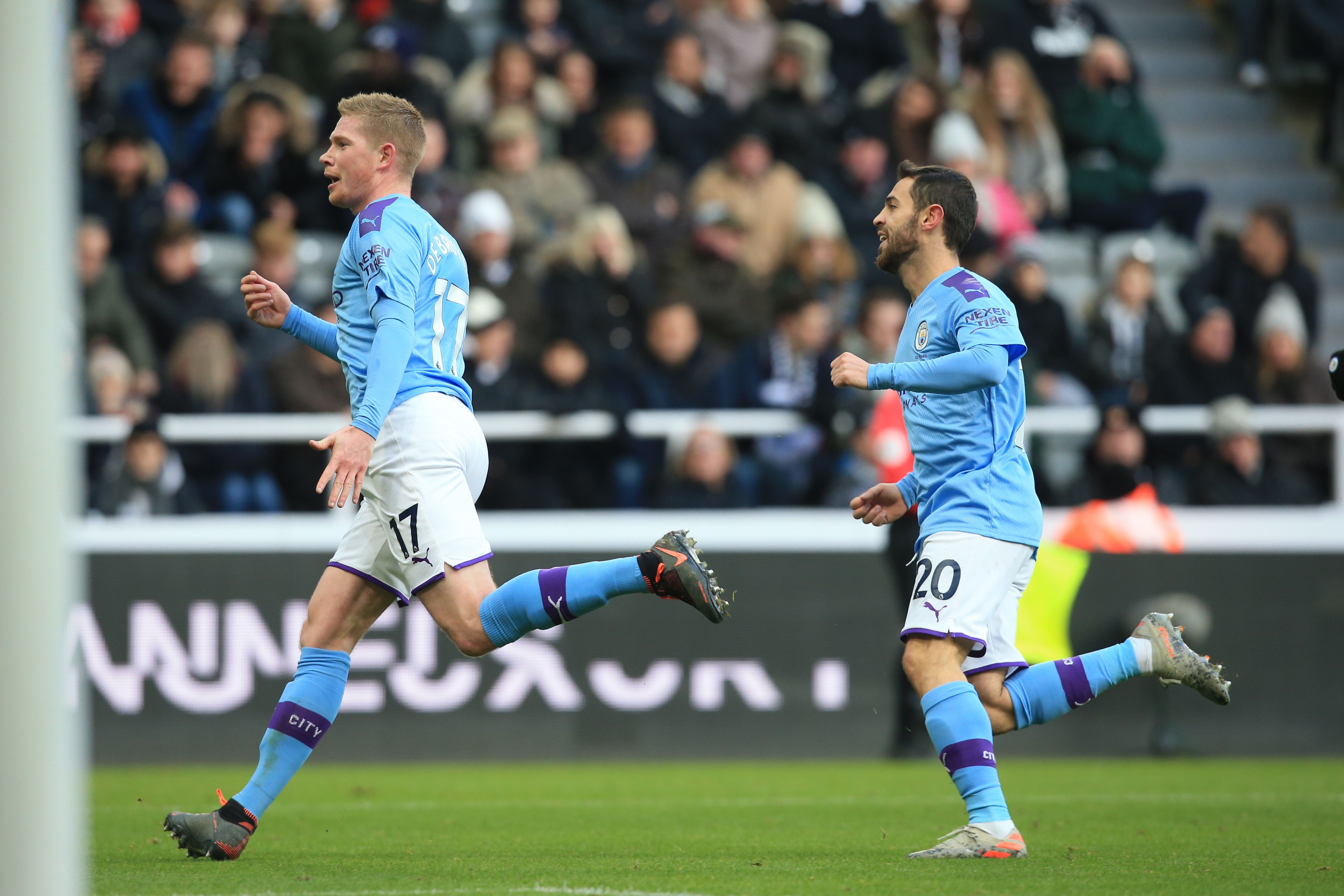 De Bruyne City Newcastle
