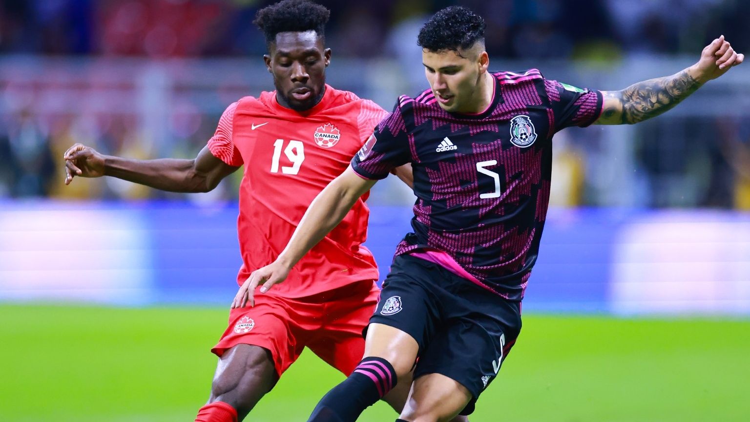 México Canadá Jorge Sánchez Alphonso Davies