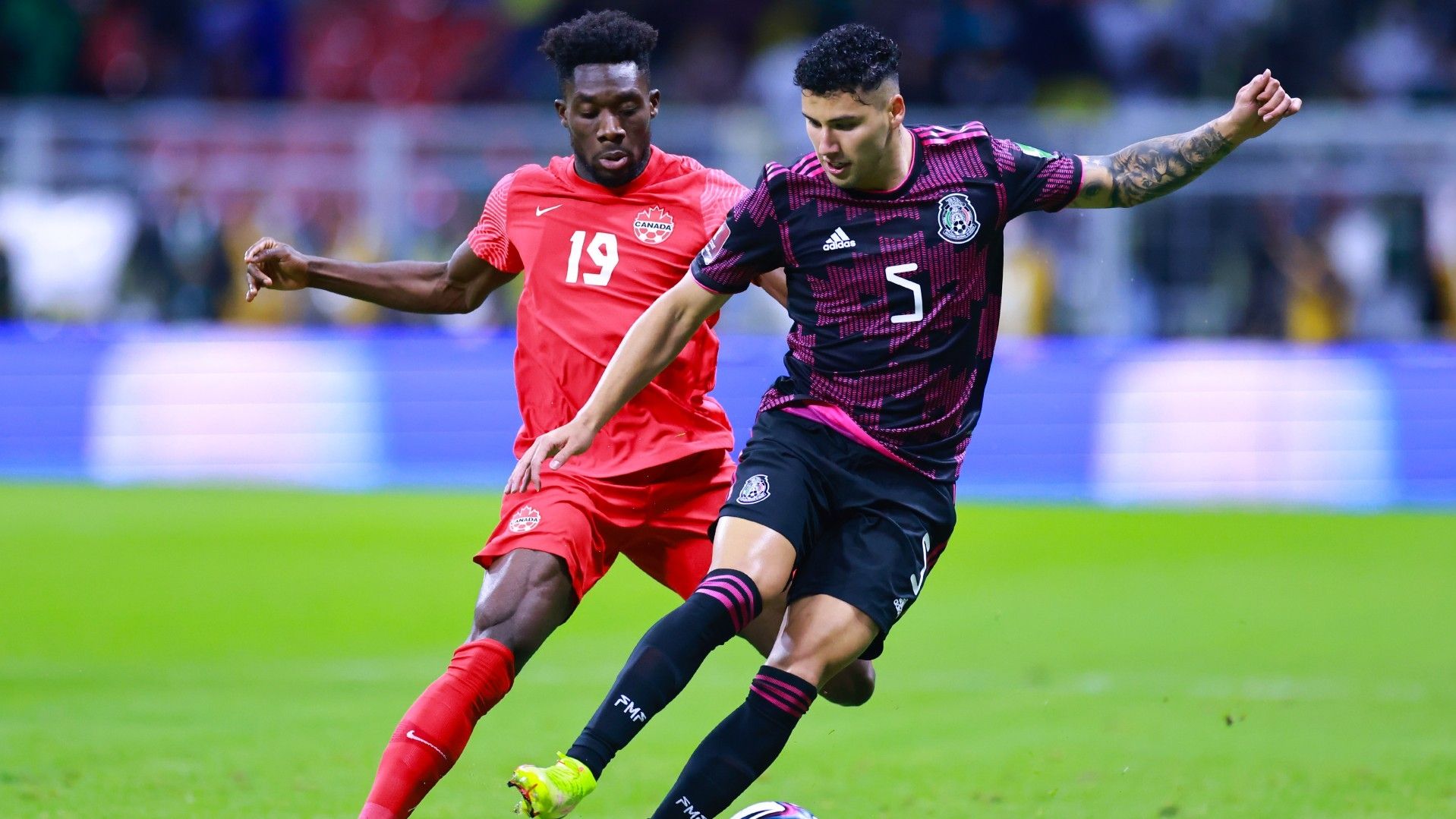 México Canadá Jorge Sánchez Alphonso Davies