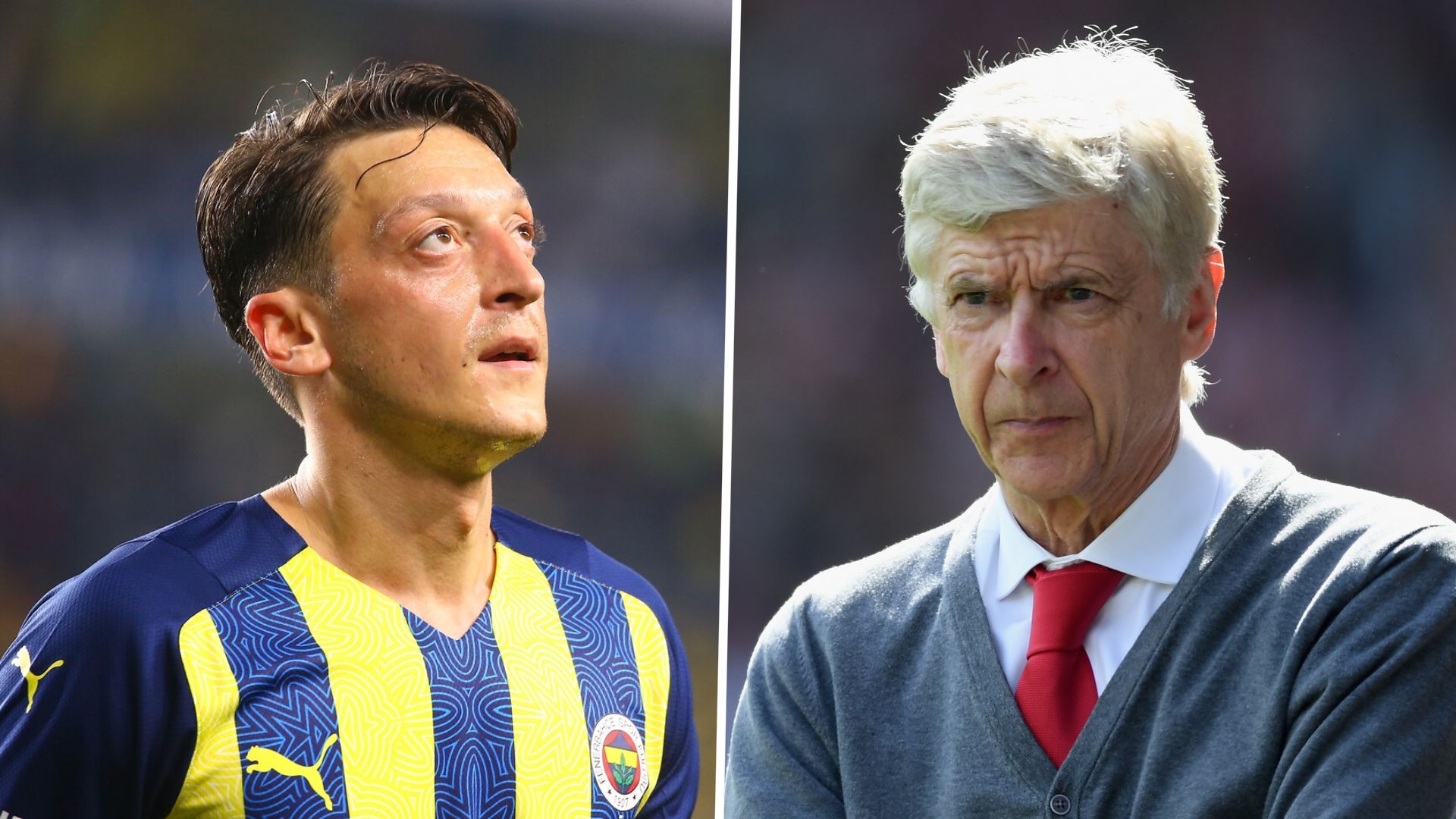 Mesut Ozil & Arsene Wenger GFX
