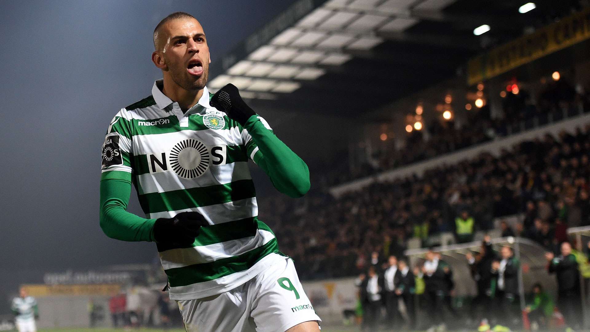 Islam Slimani Sporting Lissabon 23012016