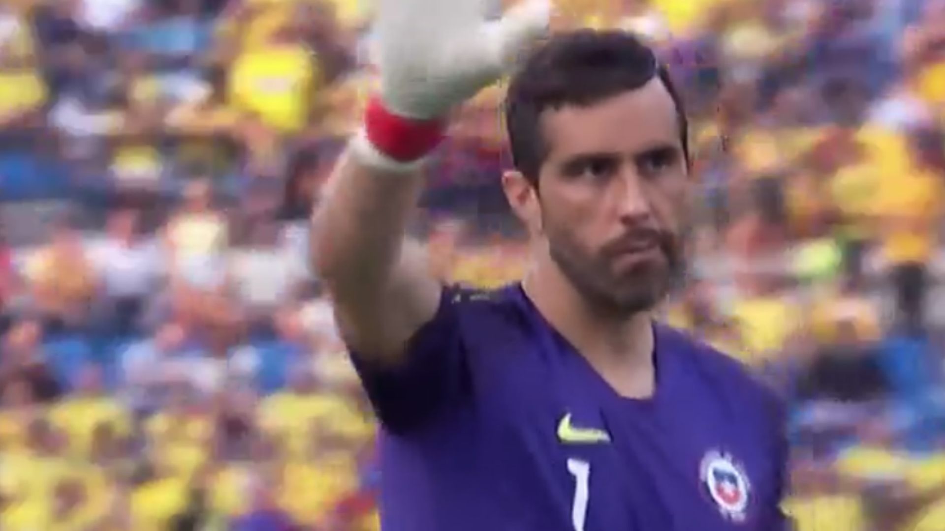 121019 Colombia Chile Claudio Bravo