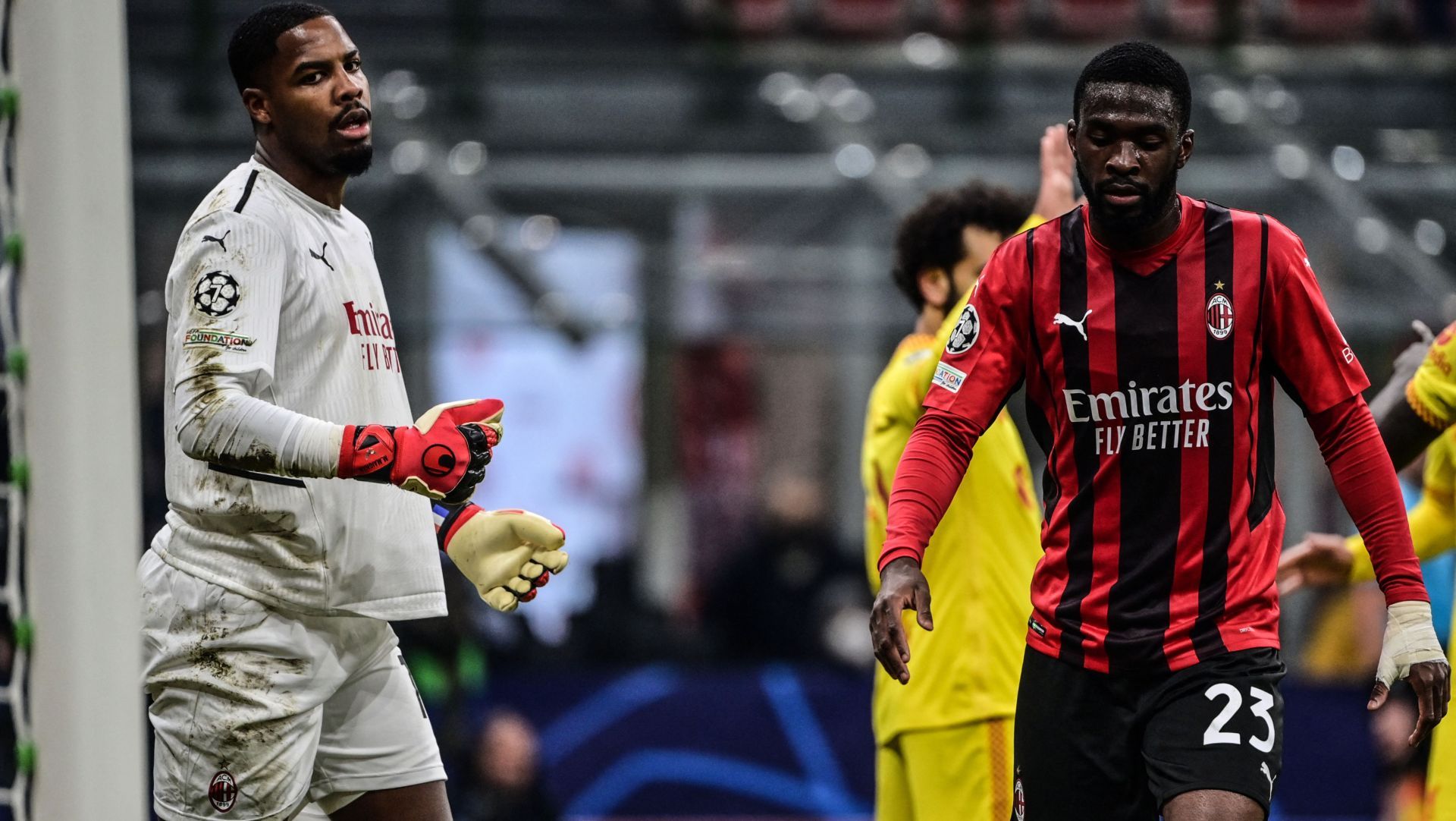 Maignan Tomori Milan Liverpool 2021