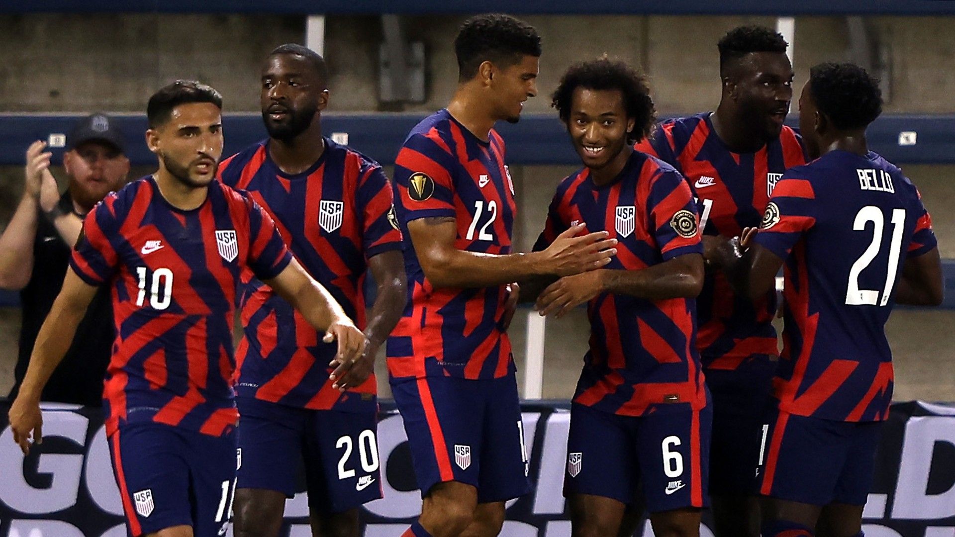 USMNT Martinique Gold Cup 2021
