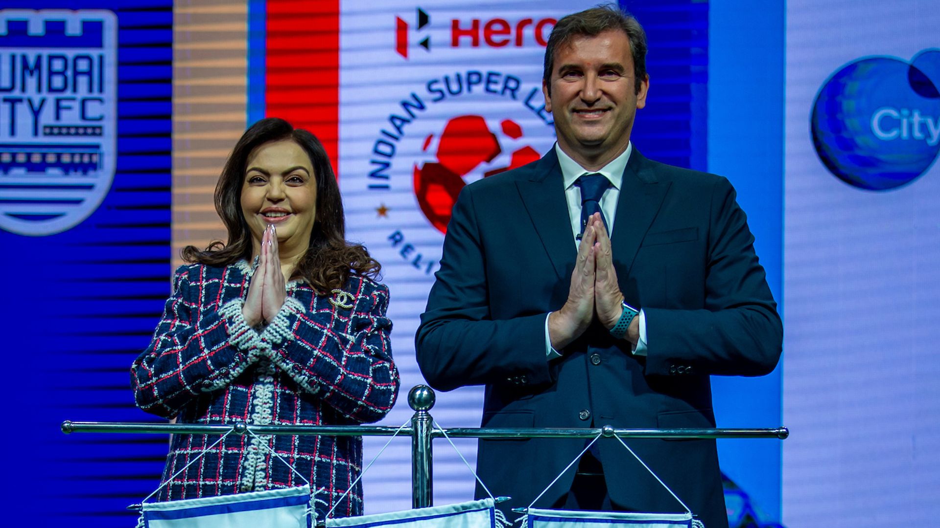 Nita Ambani Ferran Soriano City CFG Mumbai