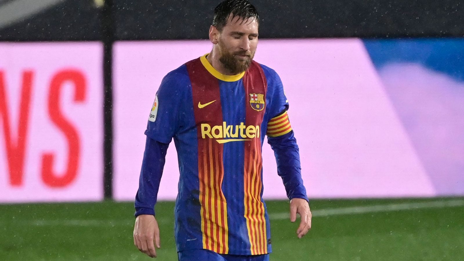 Messi camiseta senyera