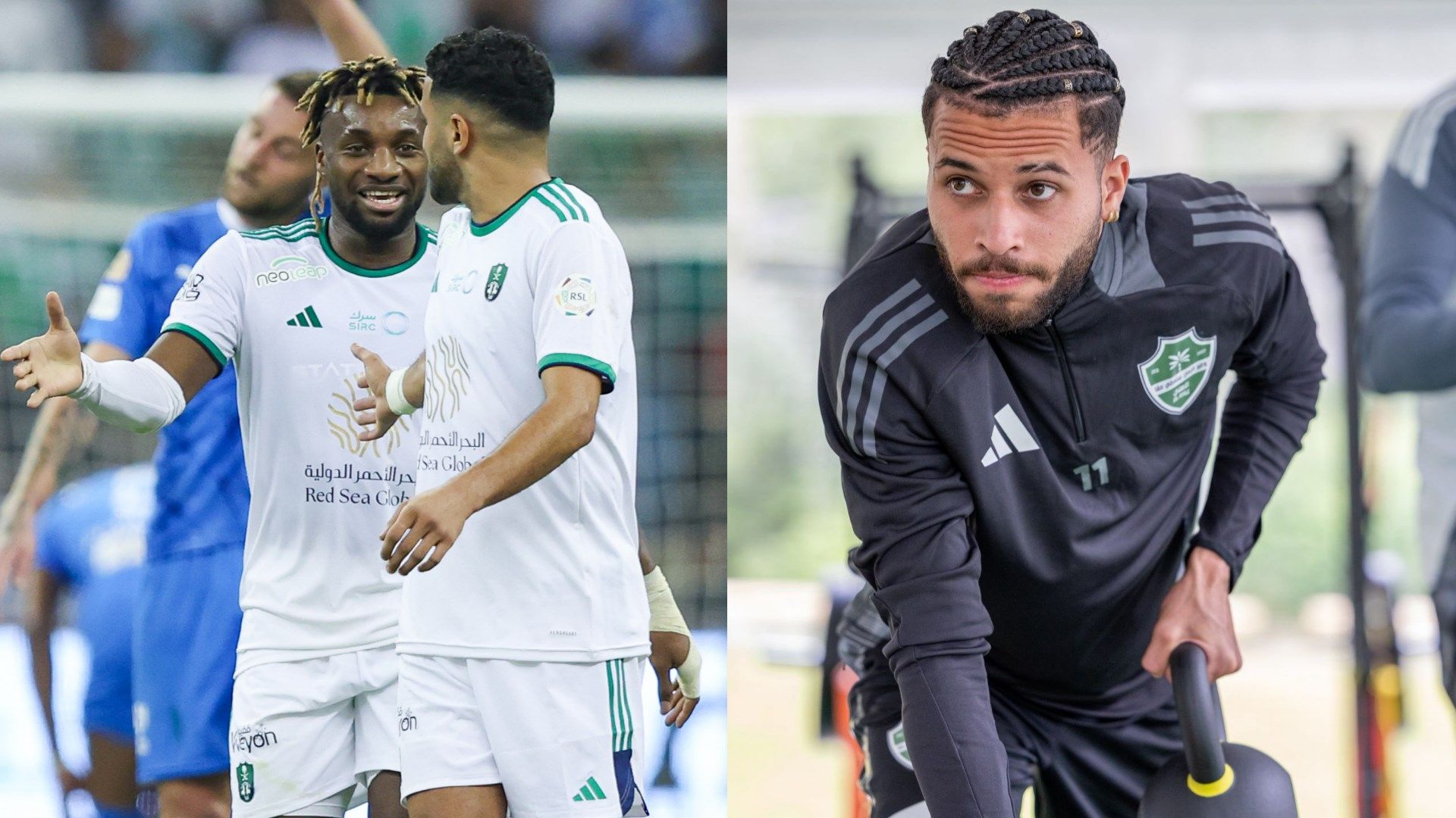 Alexander Gomez Allan Saint Maximin Ahli