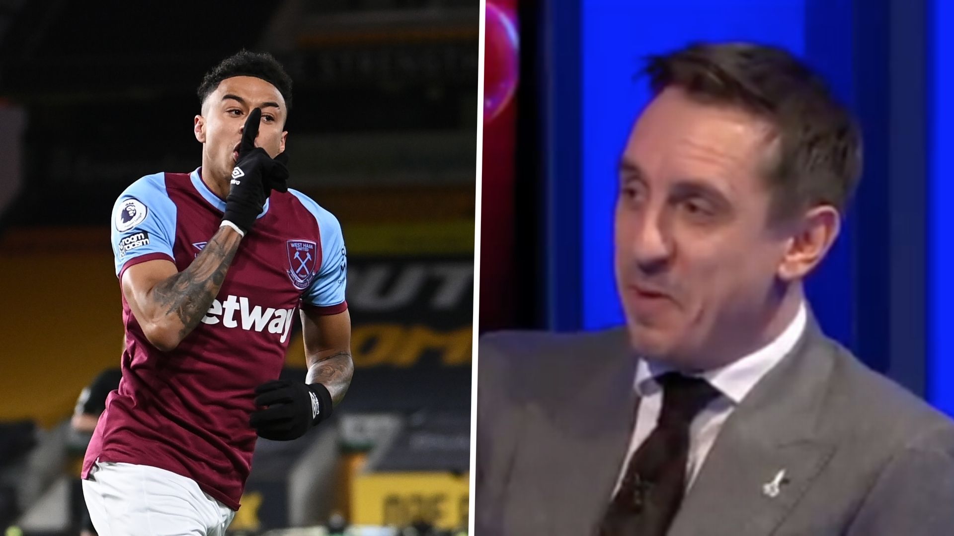 Jesse Lingard - Gary Neville
