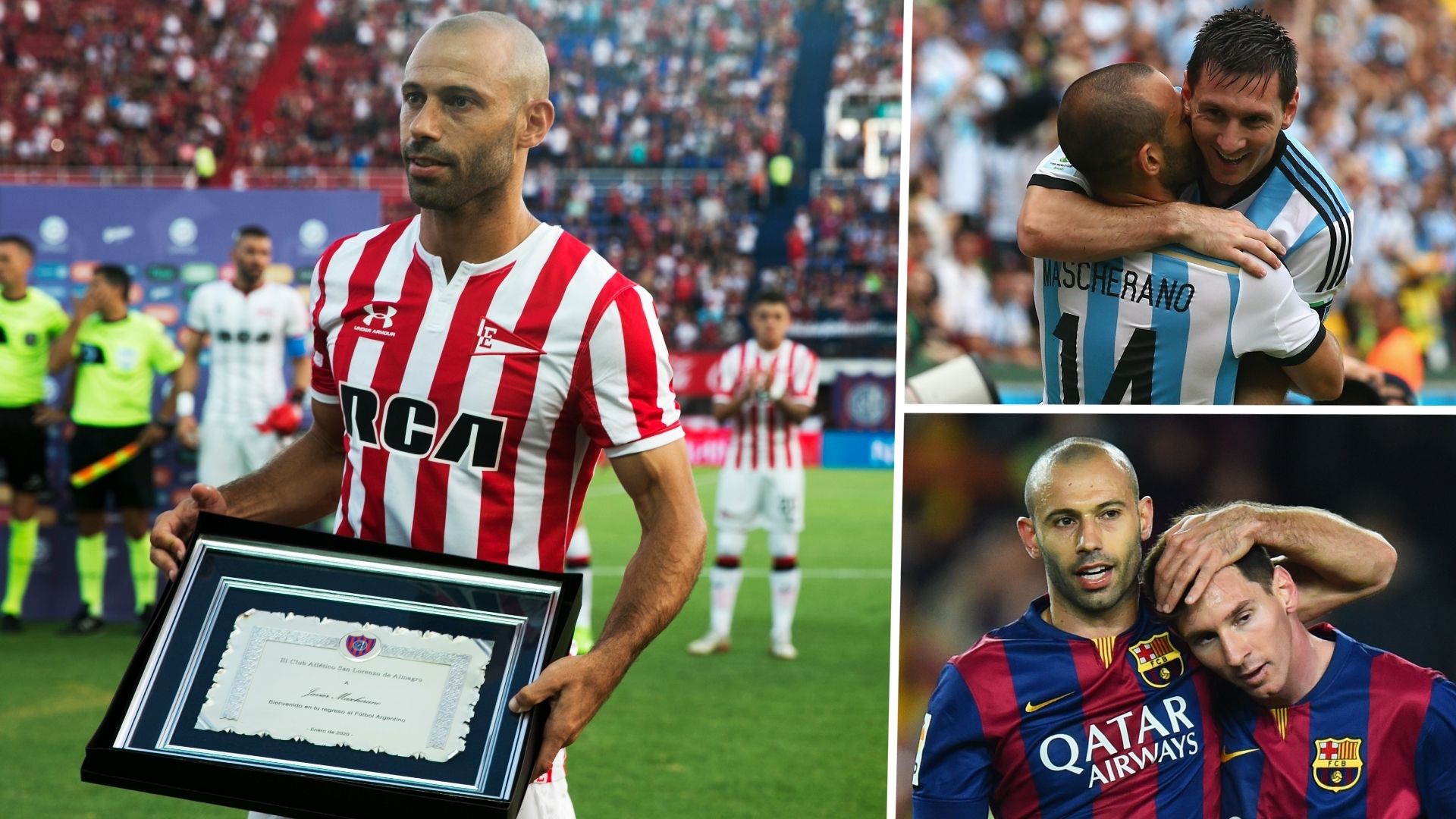 Javier Mascherano Lionel Messi GFX