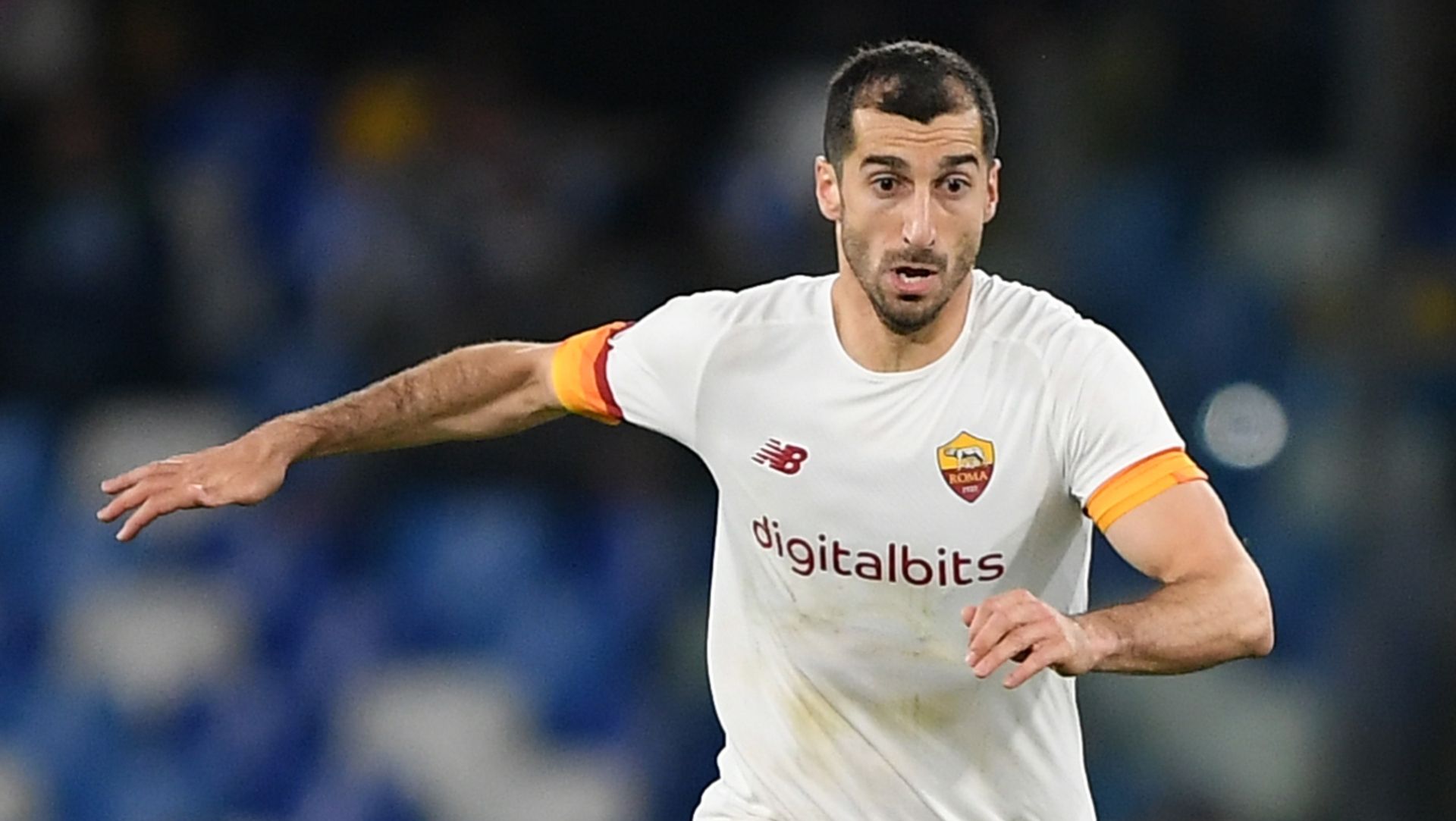Henrikh Mkhitaryan Napoli Roma 18042022