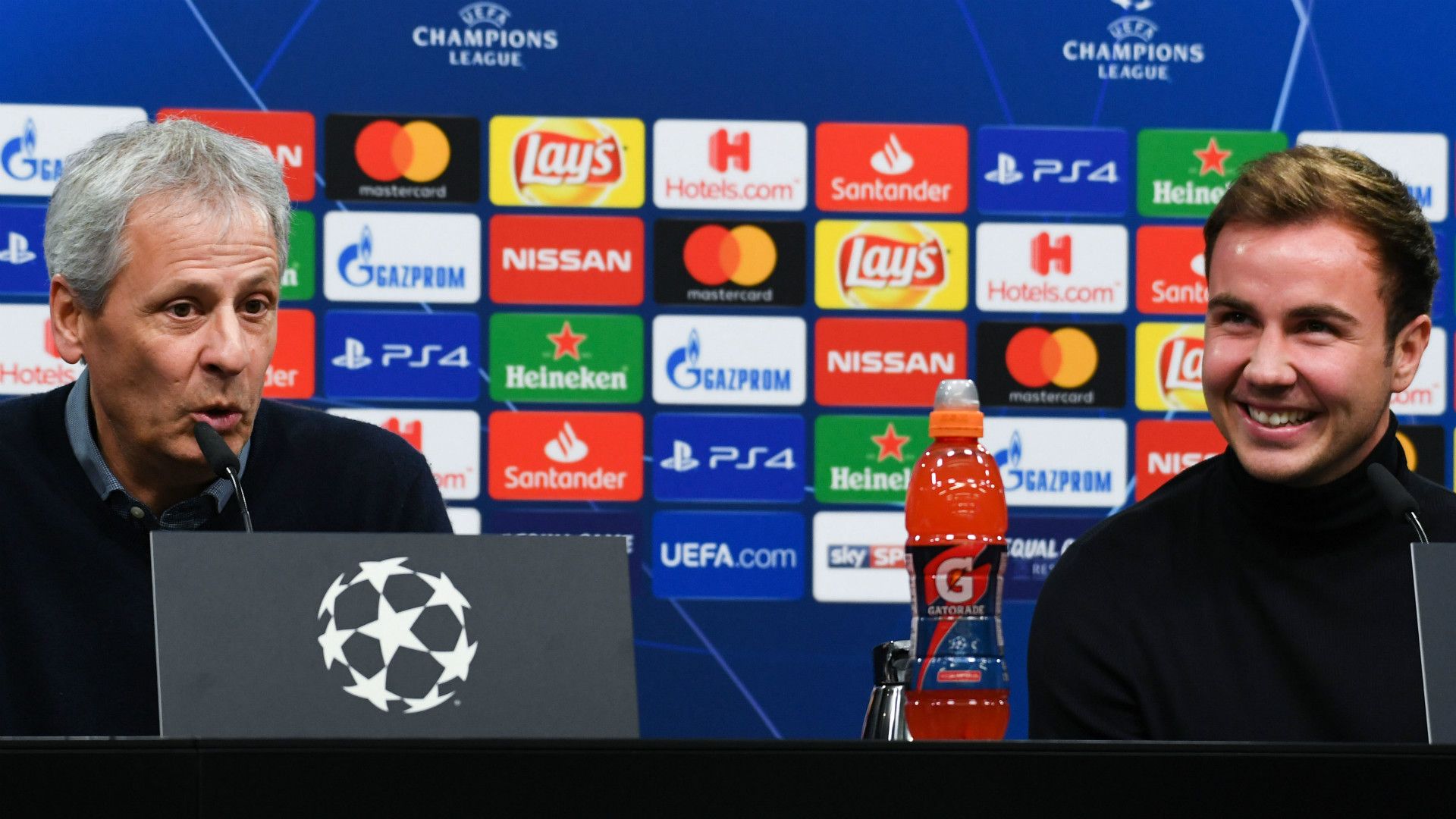 Lucien Favre Mario Gotze Borussia Dortmund