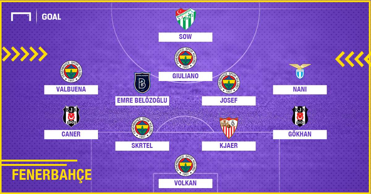 Fenerbahce 2010 2018 composition