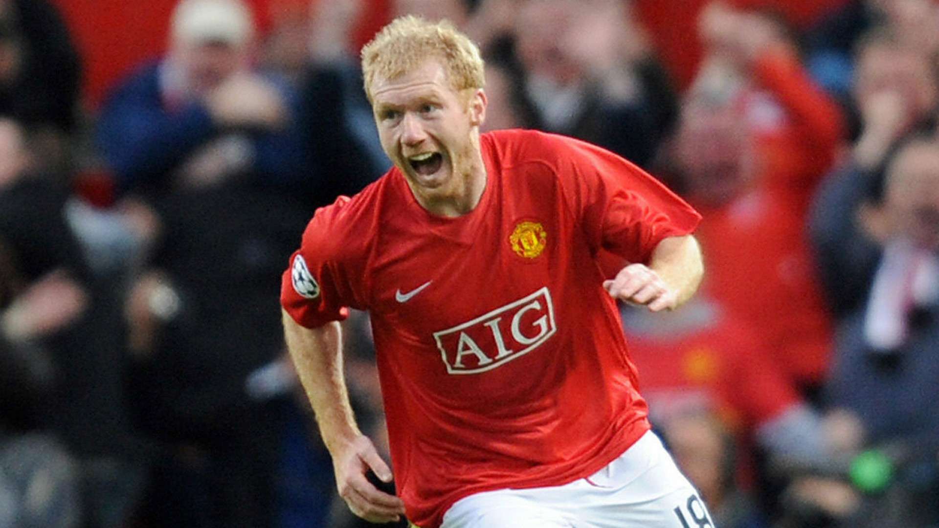 Paul Scholes Manchester United 29042008