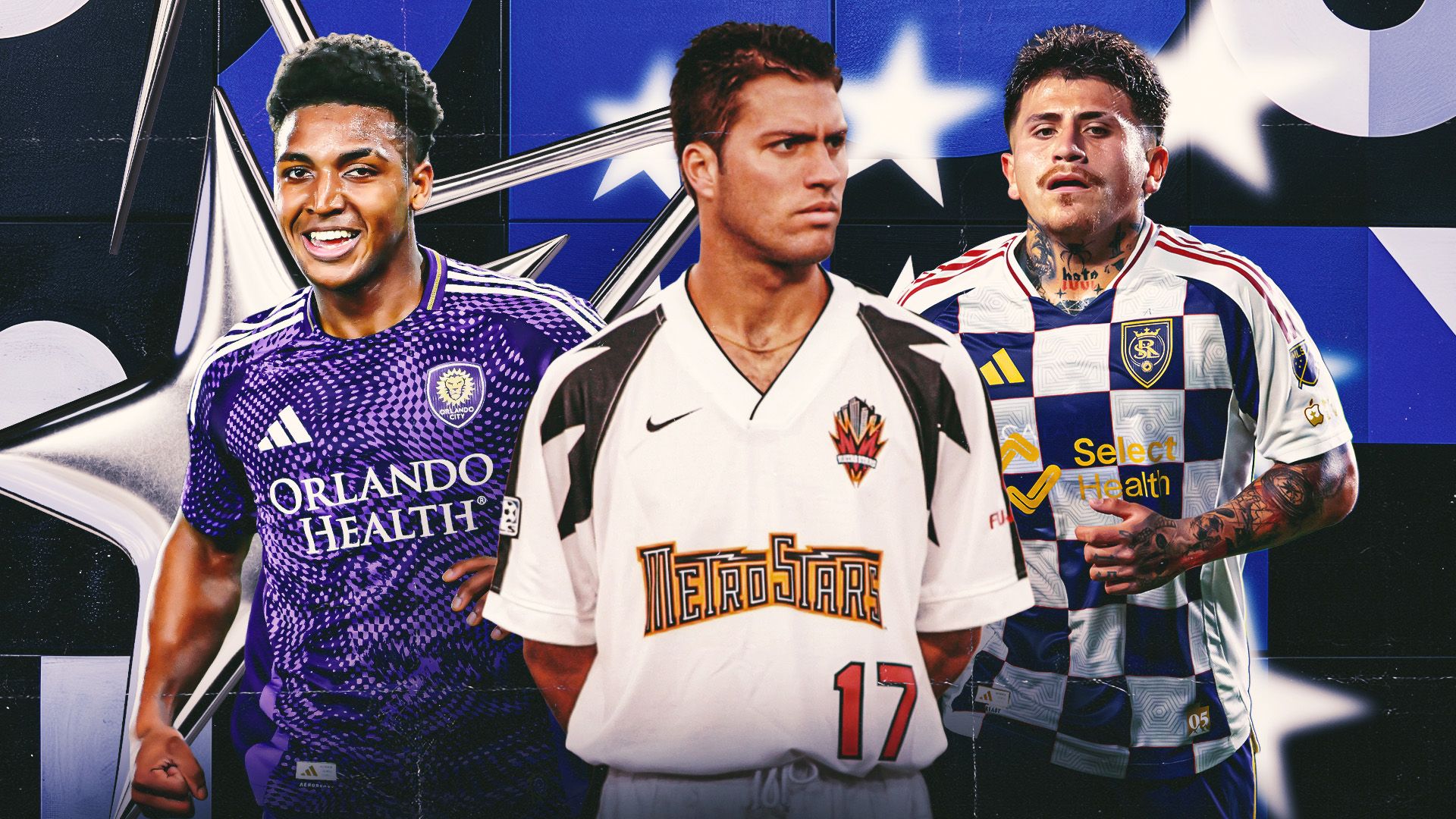 Gio Savarese, Diego Luna, Alex Freeman MLS ASG