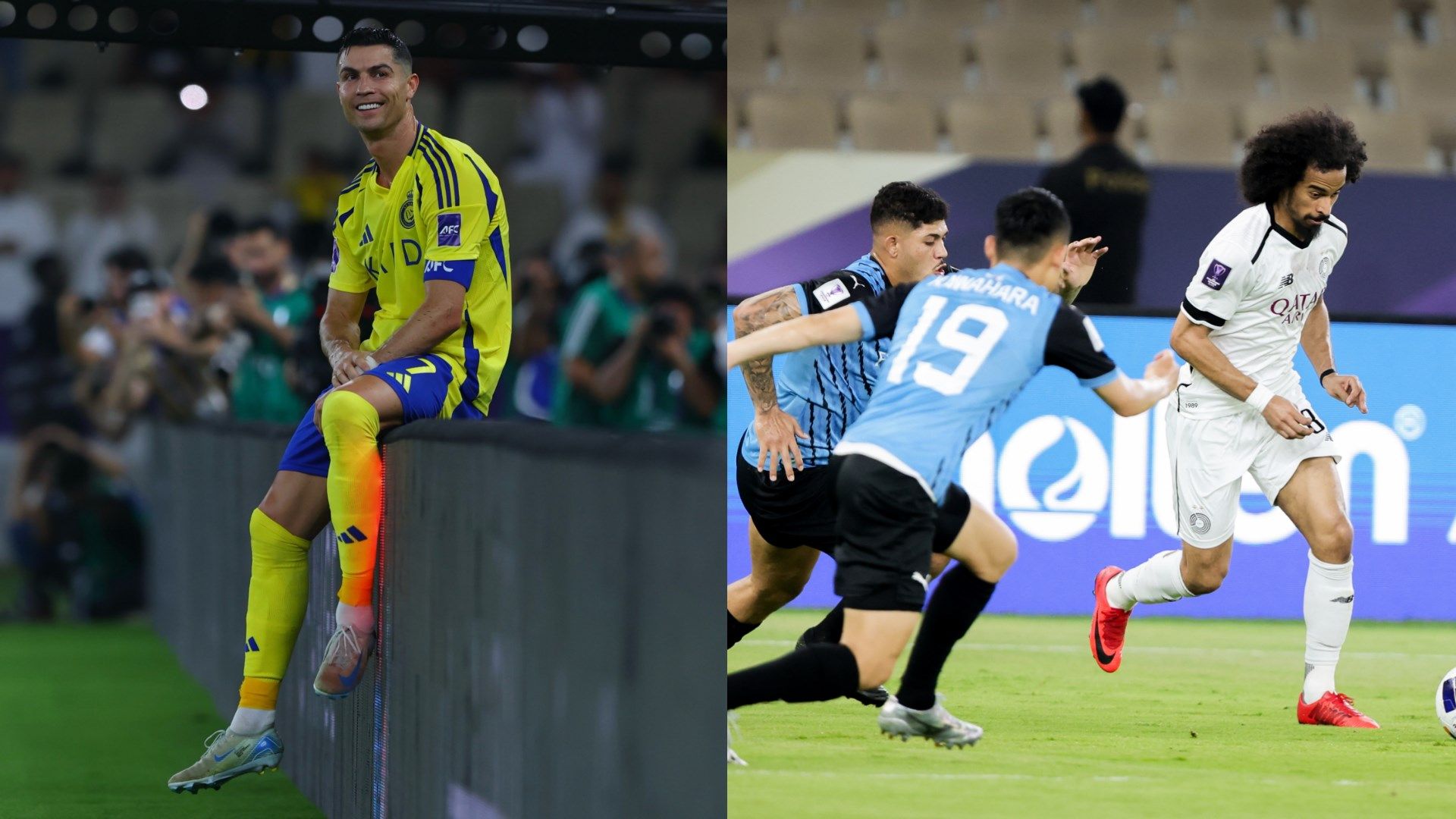 Sadd Kawasaki Nassr Akram Afif Cristiano Ronaldo