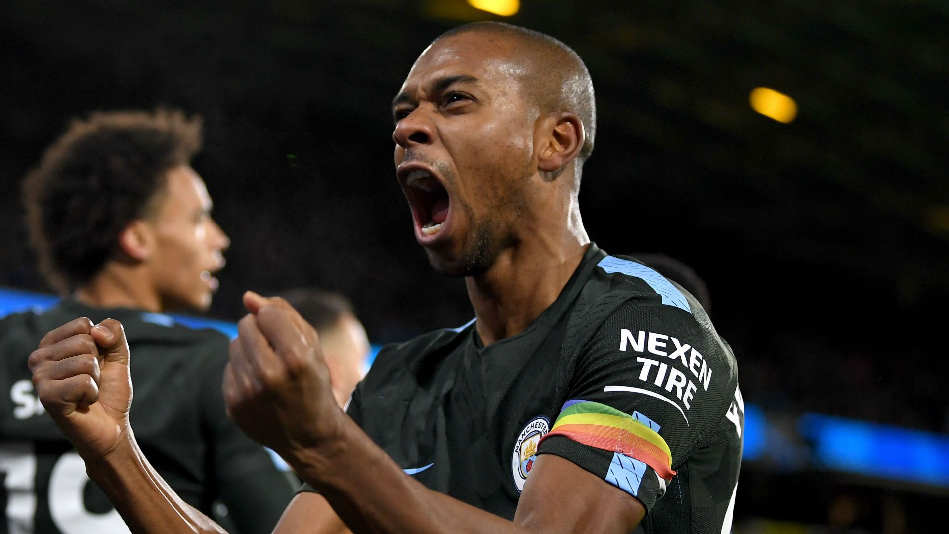 Fernandinho Manchester City Huddersfield