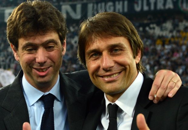 Antonio Conte and Andrea Agnelli - Juventus
