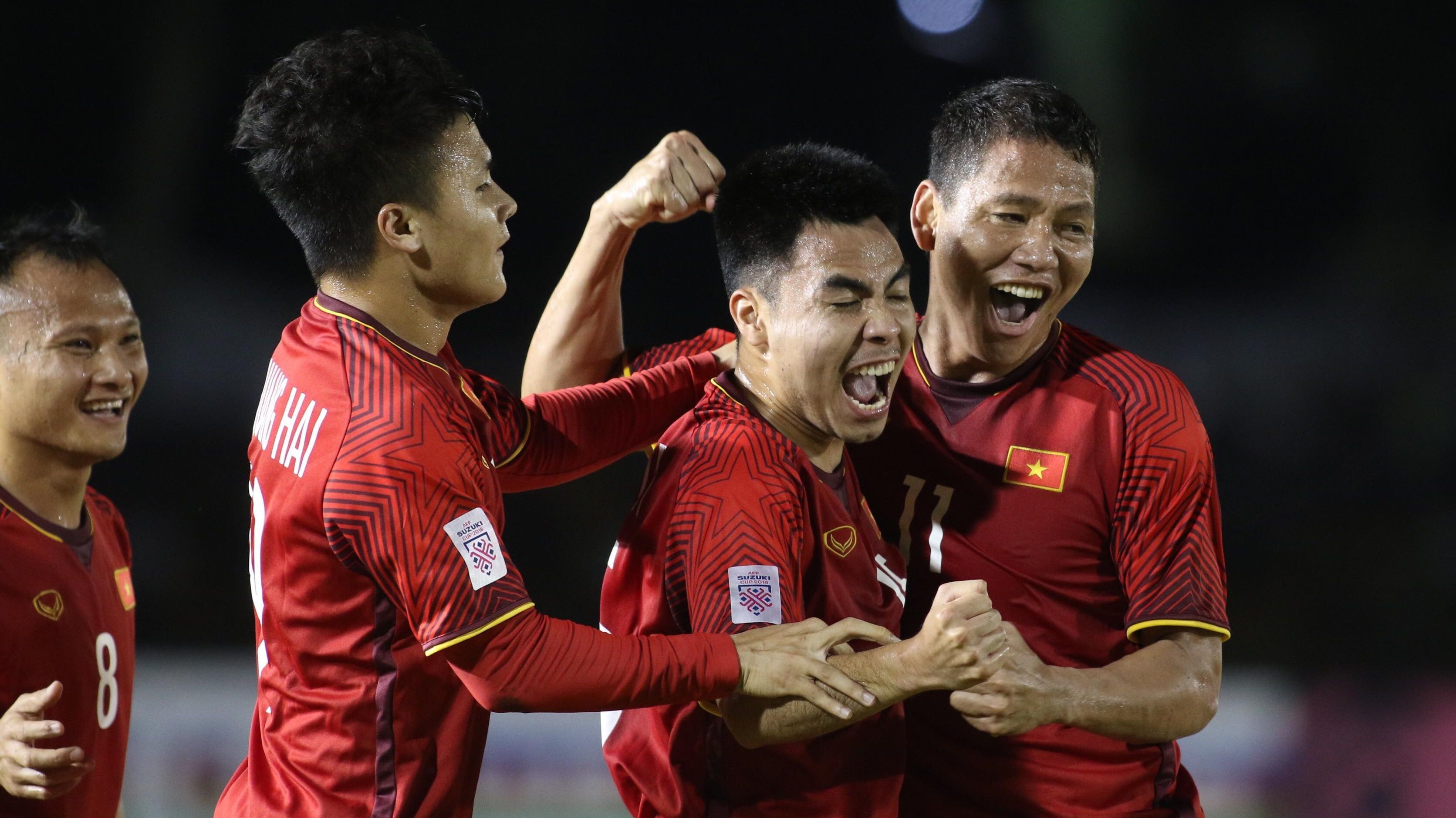 Anh Đức, Đức Huy Philippines vs Việt Nam AFF Suzuki Cup 2018