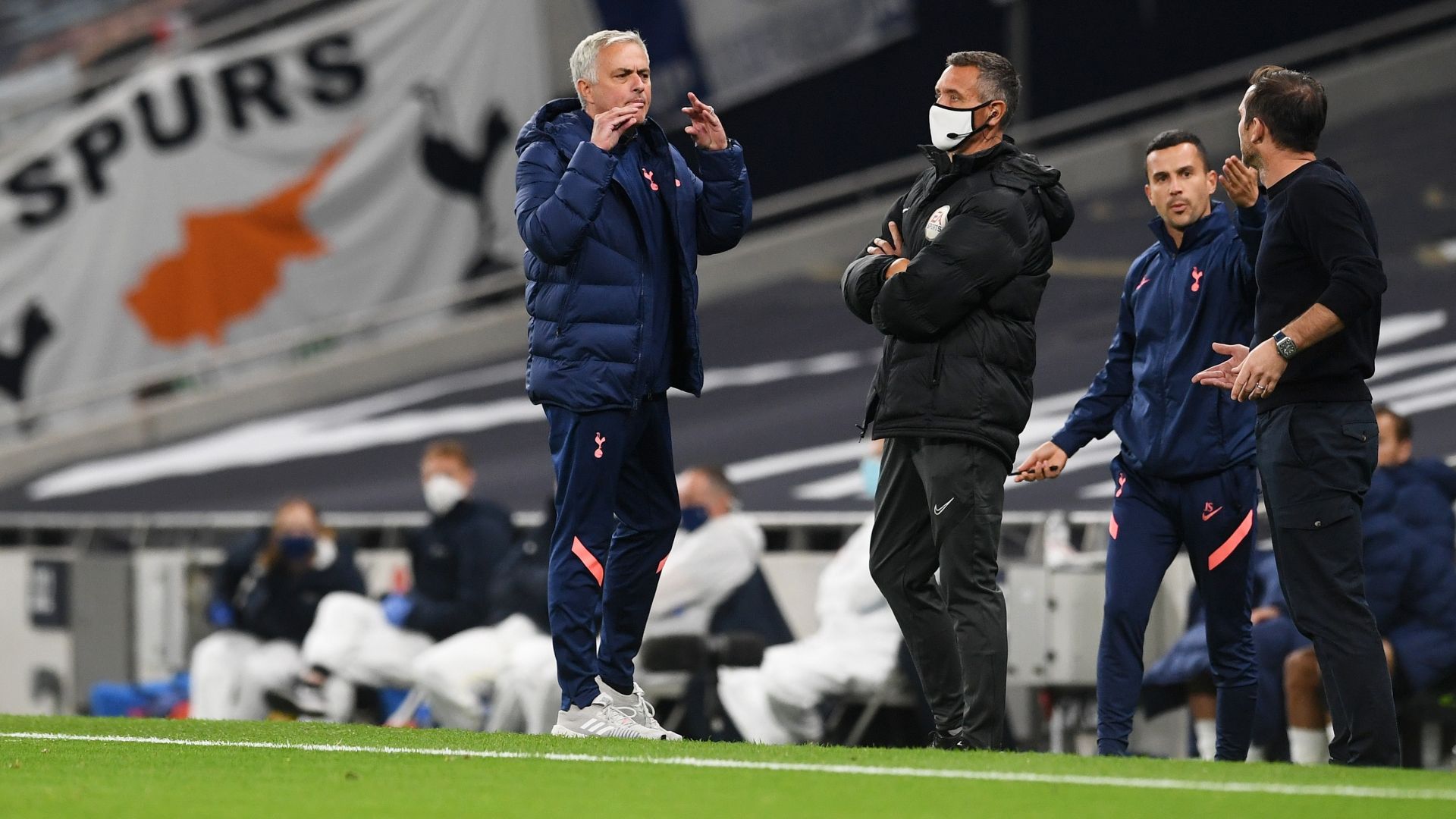 Frank Lampard Jose Mourinho Chelsea Tottenham 2020-21
