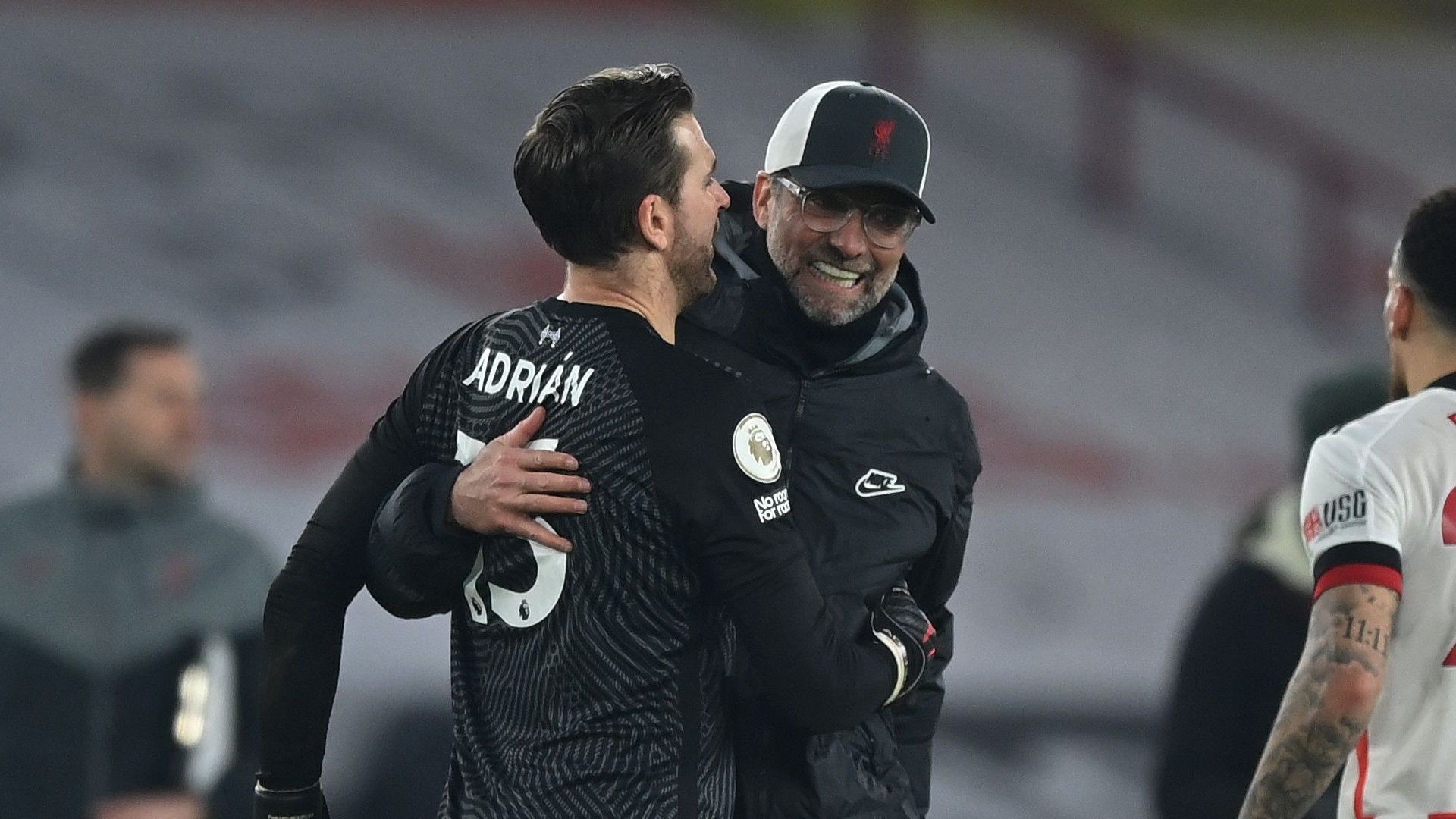 Klopp Adrian Liverpool 2021
