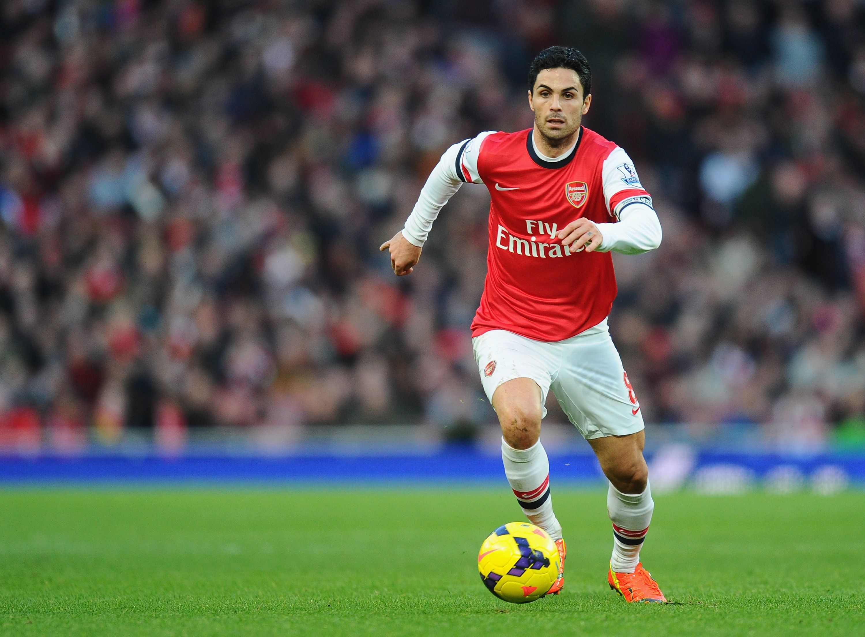 Arsenal midfielder Mikel Arteta