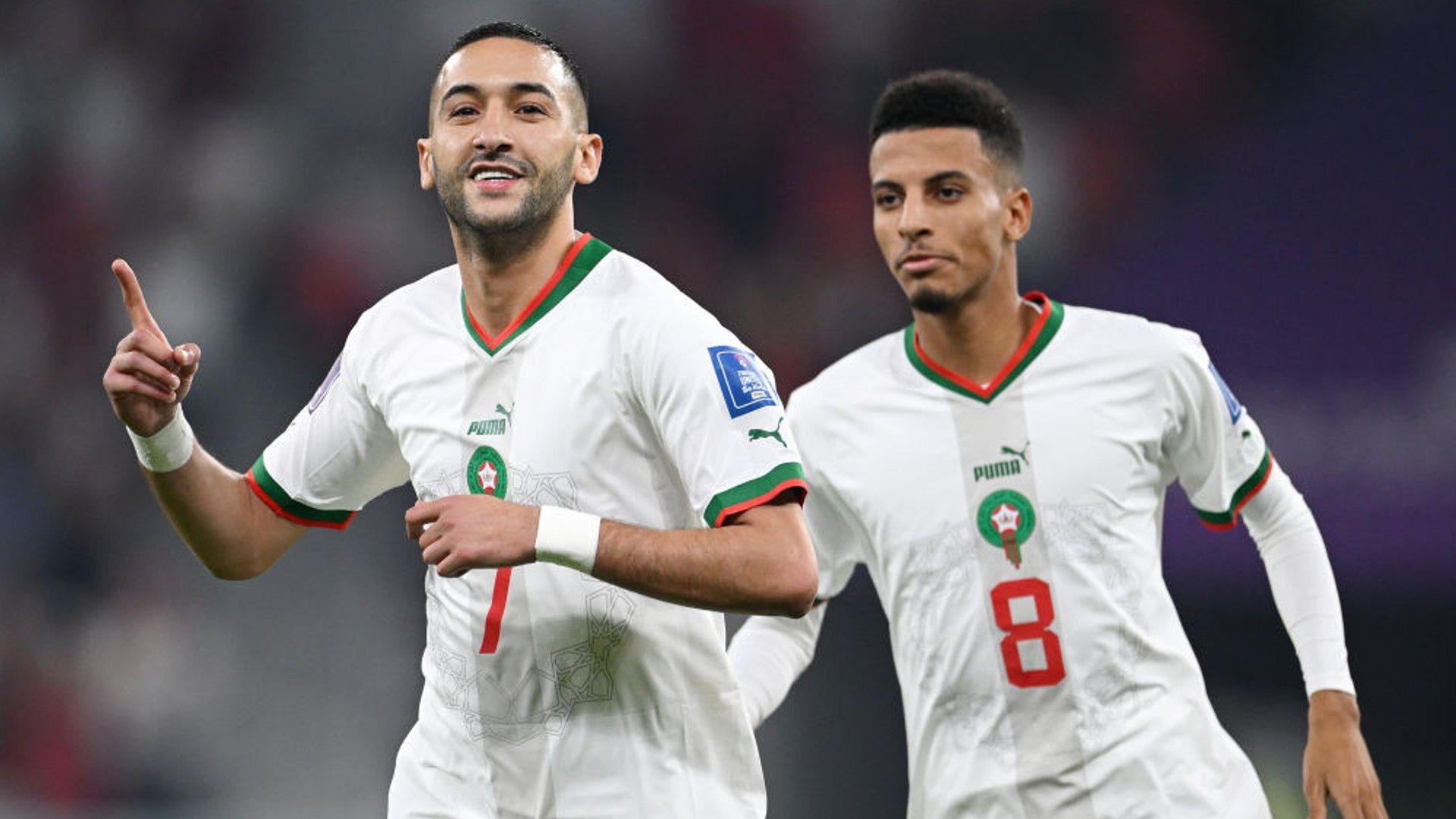 Hakim Ziyech Morocco World Cup 2022.