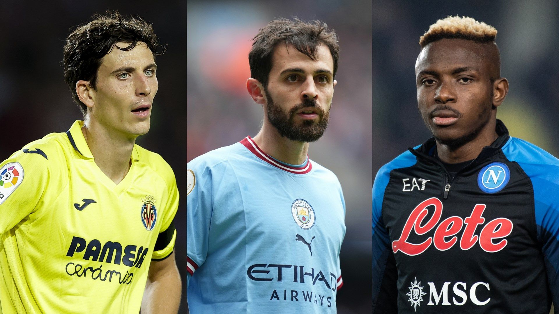 Pau Torres Bernardo Silva Victor Osimhen split V2