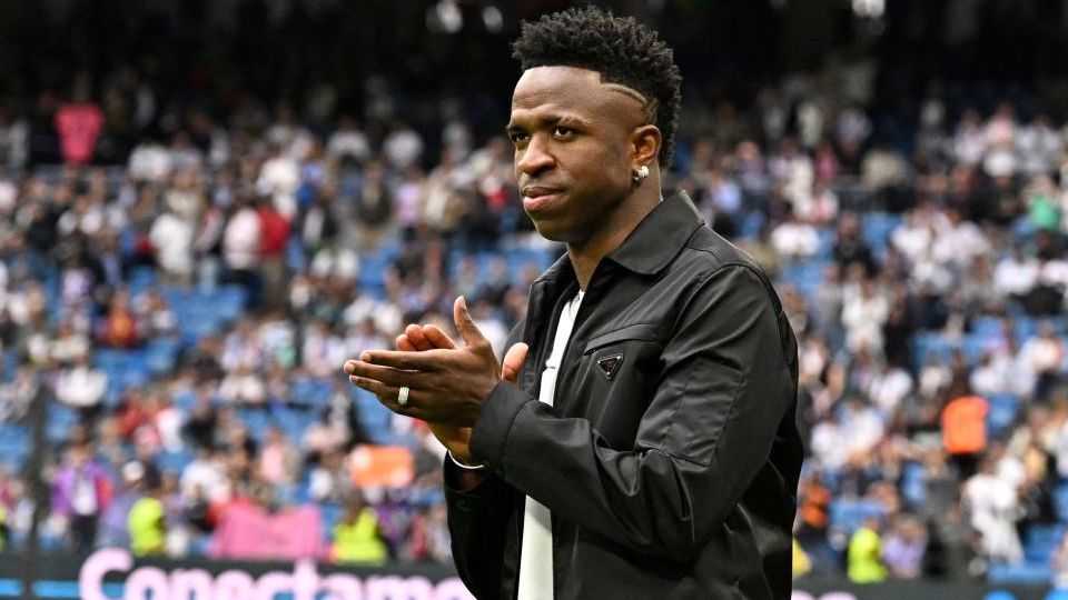 Vinicius homenaje Bernabéu