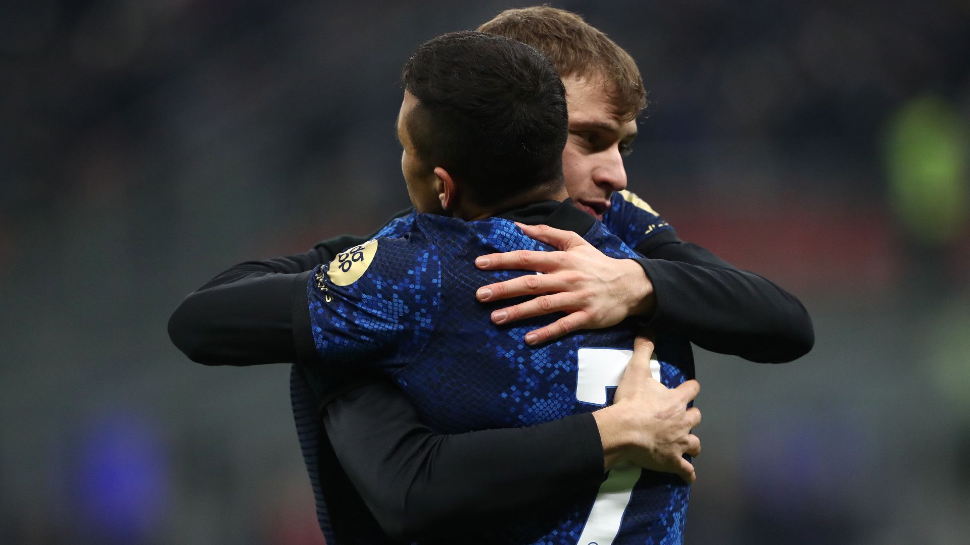 Barella Sanchez Inter Cagliari Serie A