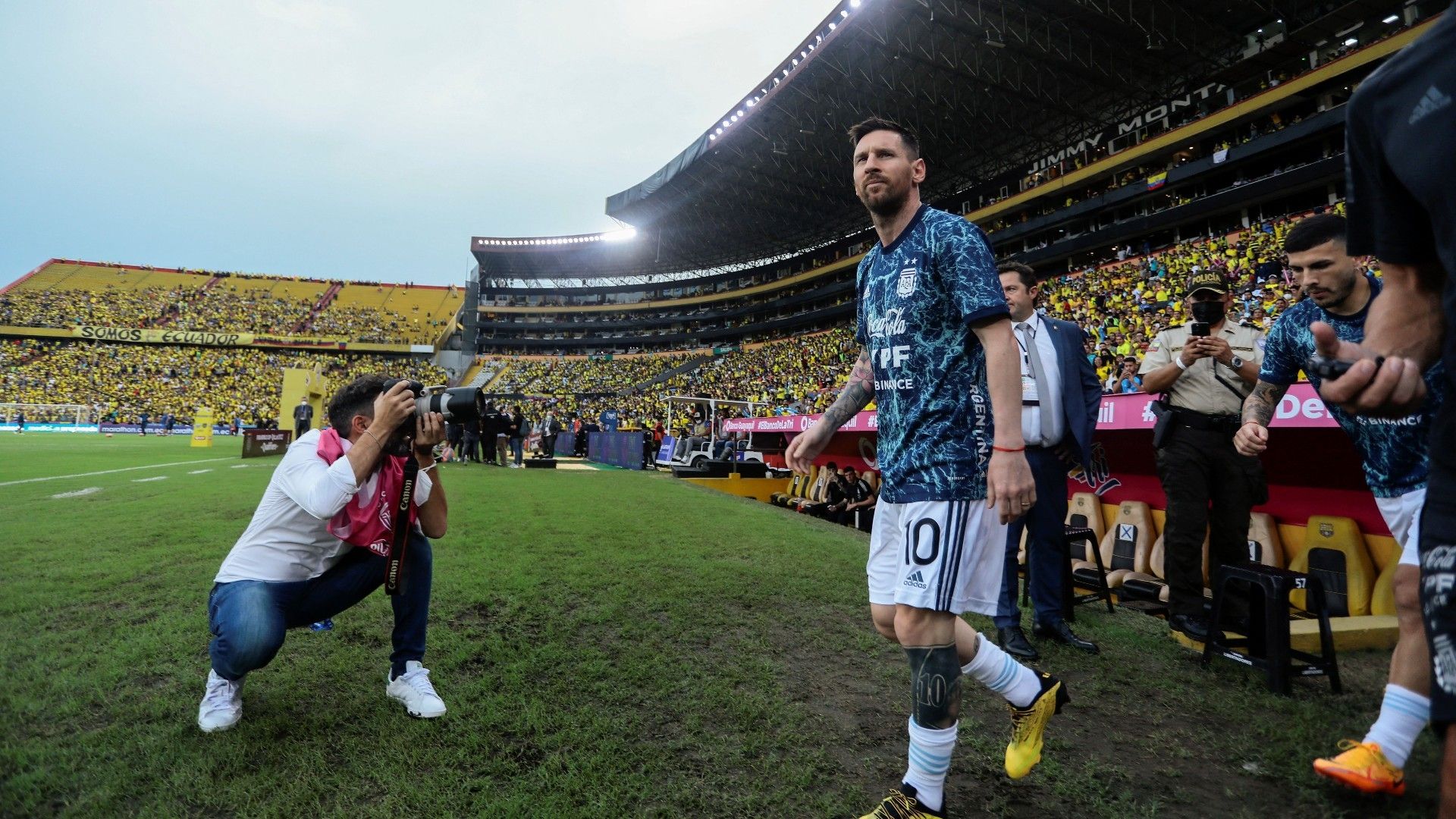 Lionel Messi Argentina Ecuador Eliminatorias 29032022