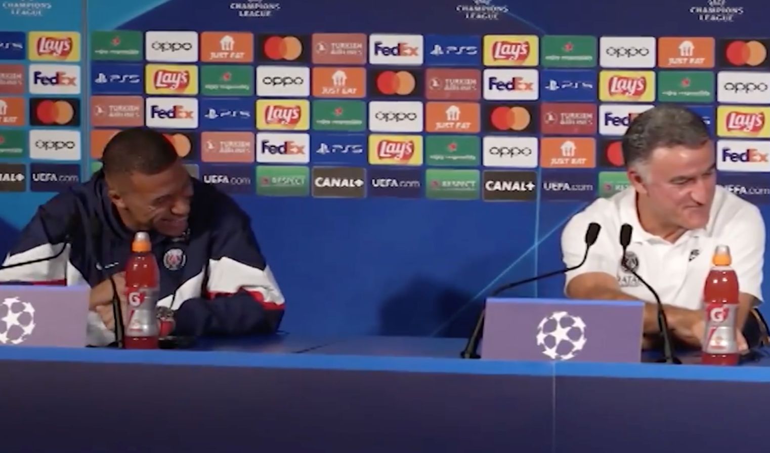 Kylian Mbappe Christophe Galtier press conference 2022